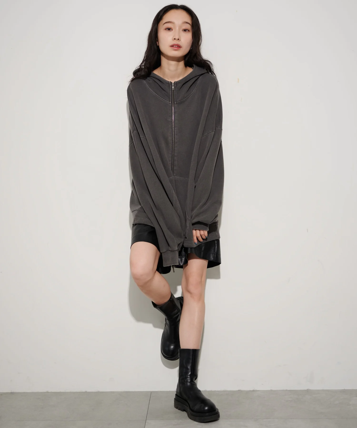 HIGHNECK ZIP HOODIE - Image 20