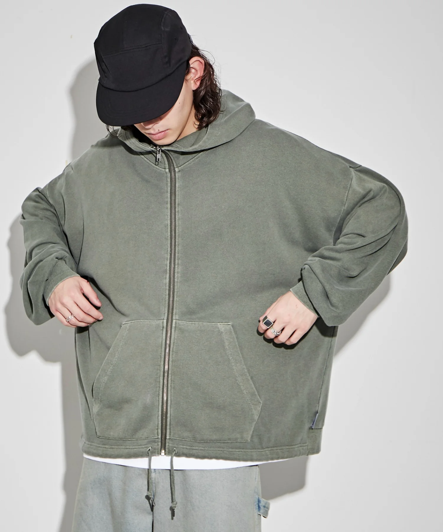 HIGHNECK ZIP HOODIE - Image 21