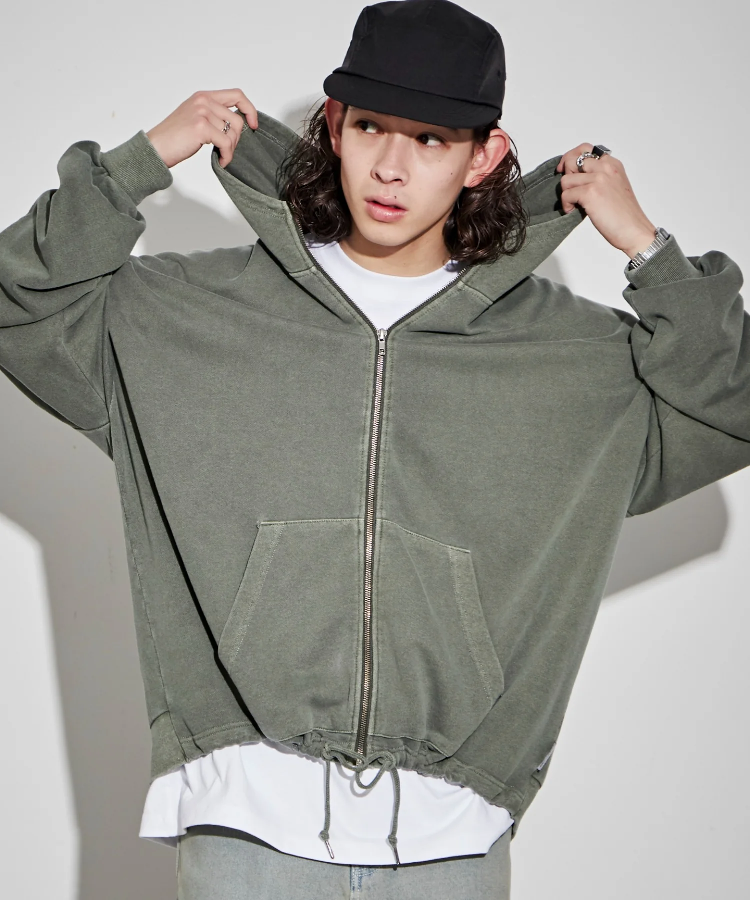 HIGHNECK ZIP HOODIE - Image 23