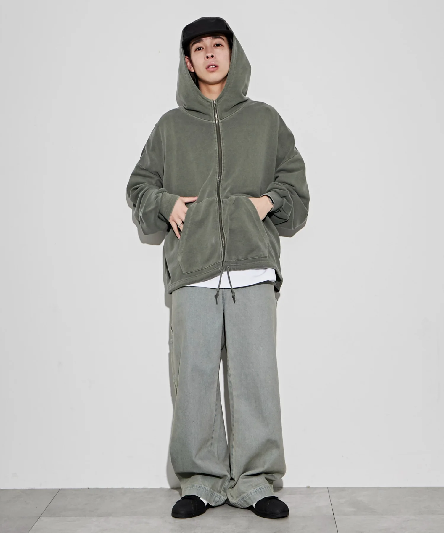 HIGHNECK ZIP HOODIE - Image 5