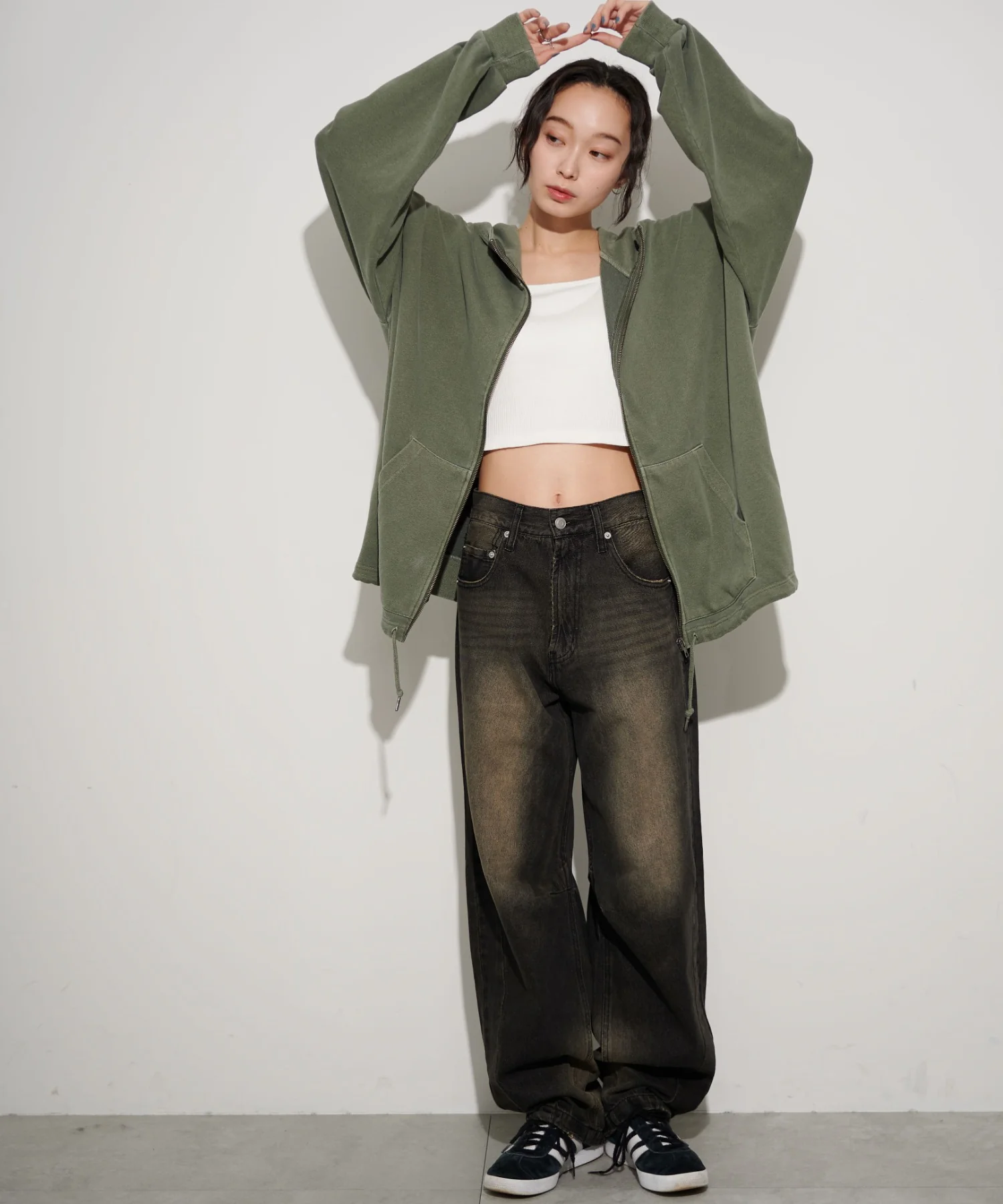 HIGHNECK ZIP HOODIE - Image 6