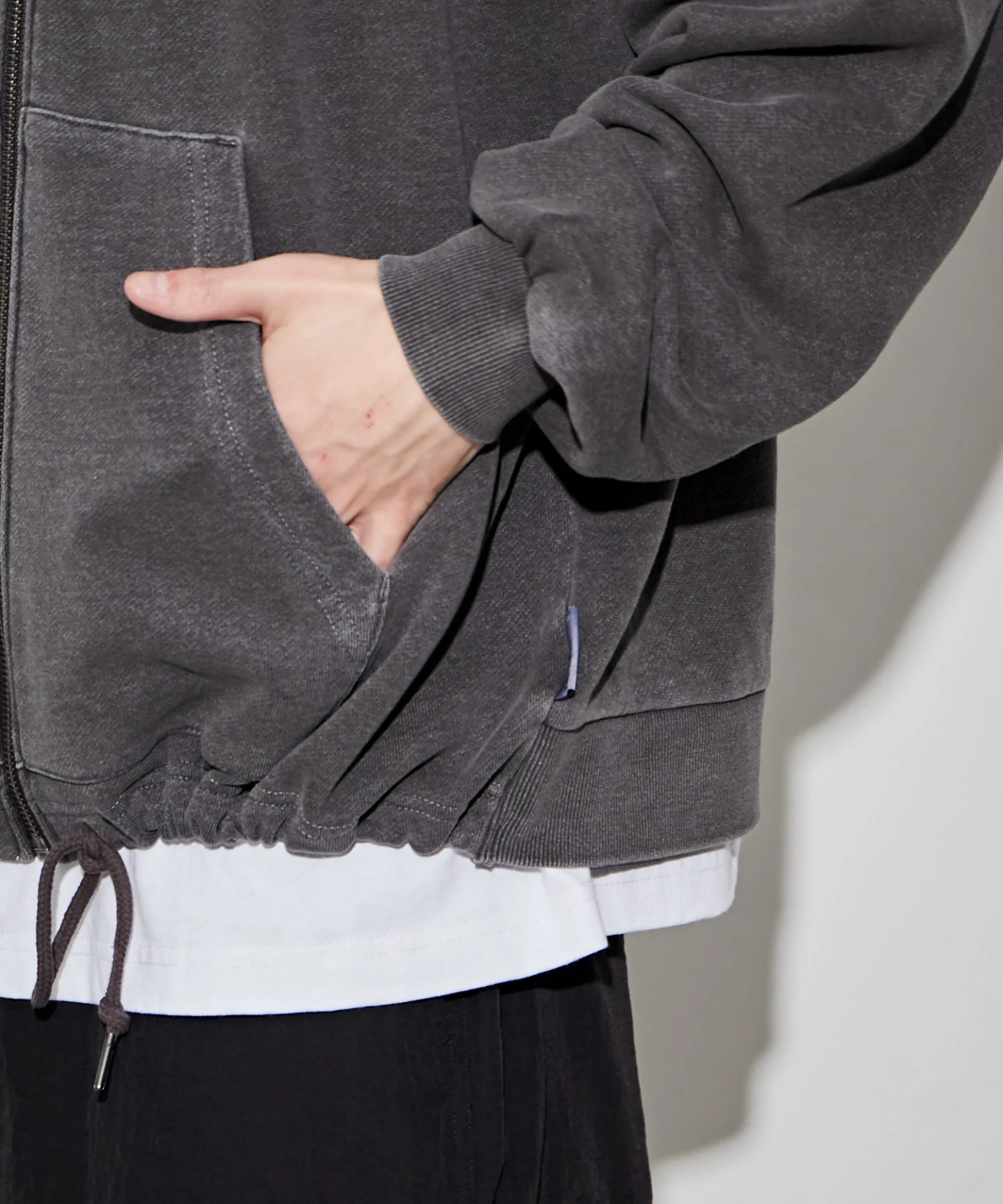 HIGHNECK ZIP HOODIE - Image 8