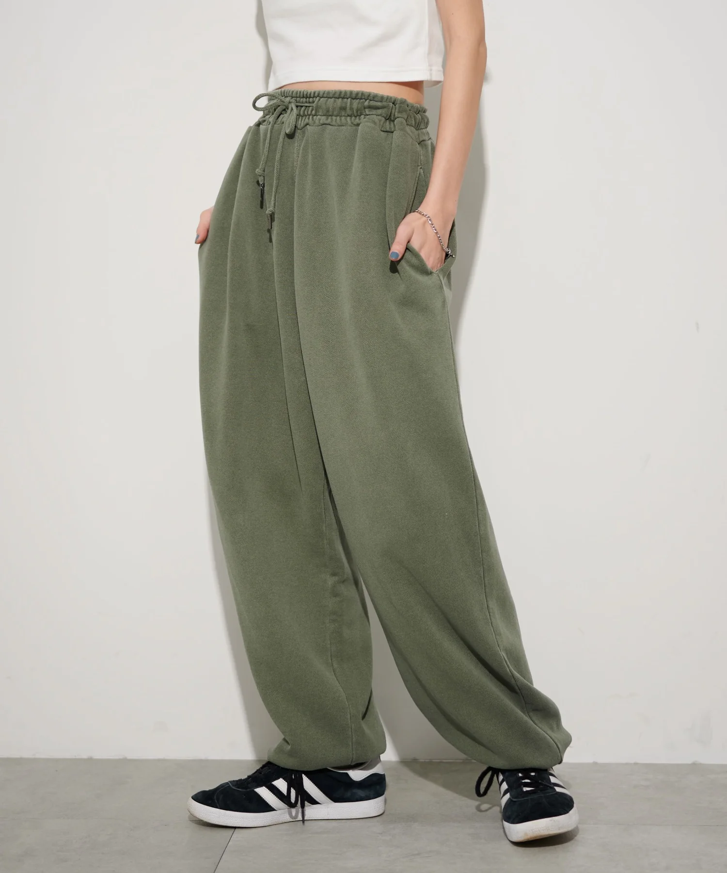 WIDE SWEAT PANTS - Image 19