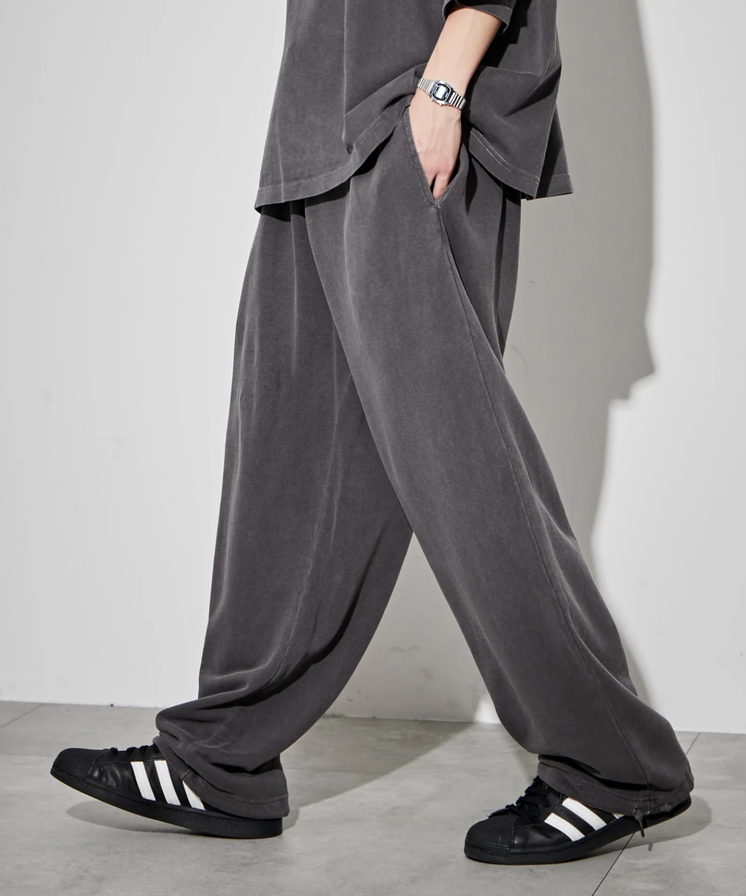 WIDE SWEAT PANTS - Image 3