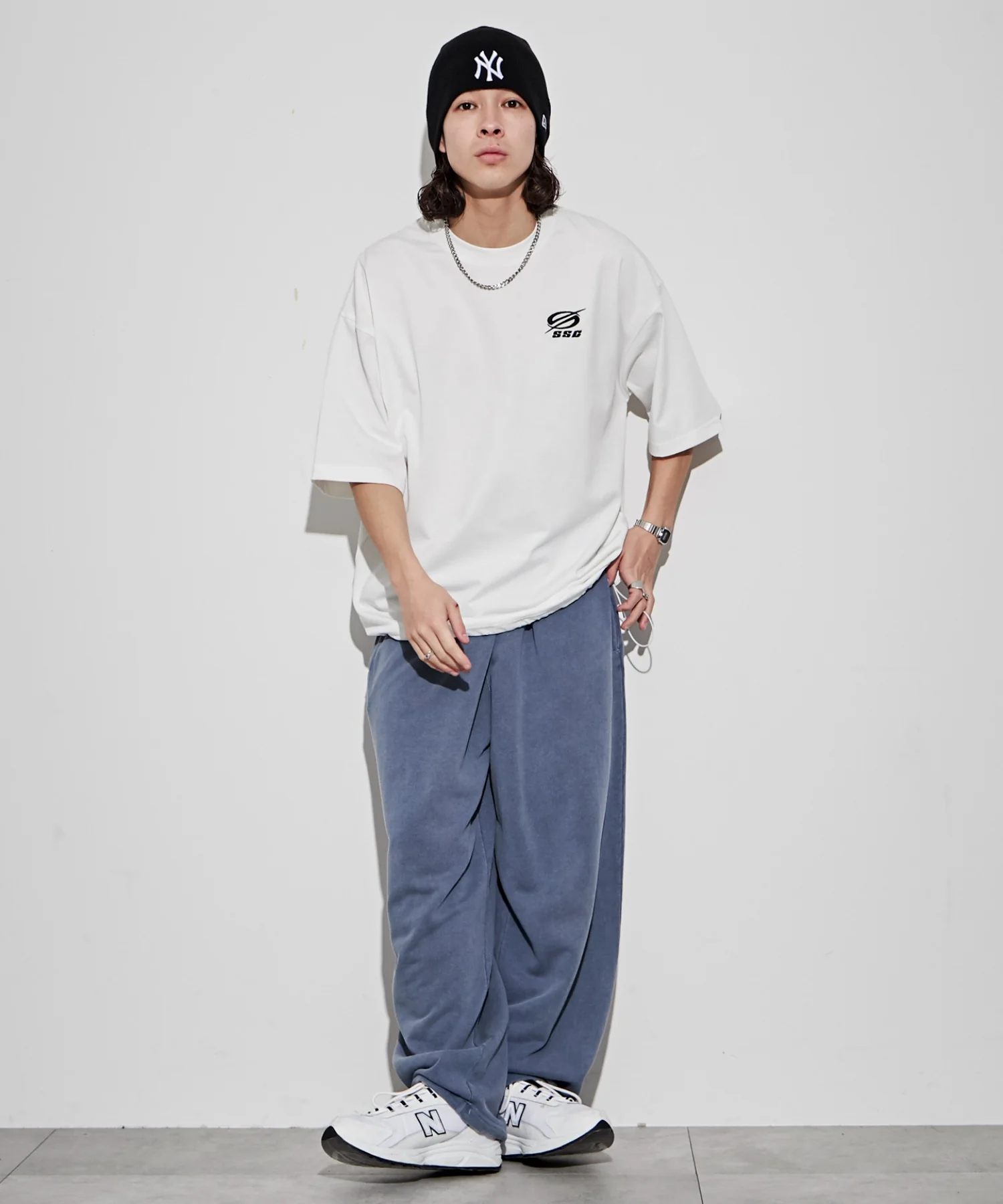 WIDE SWEAT PANTS - Image 34