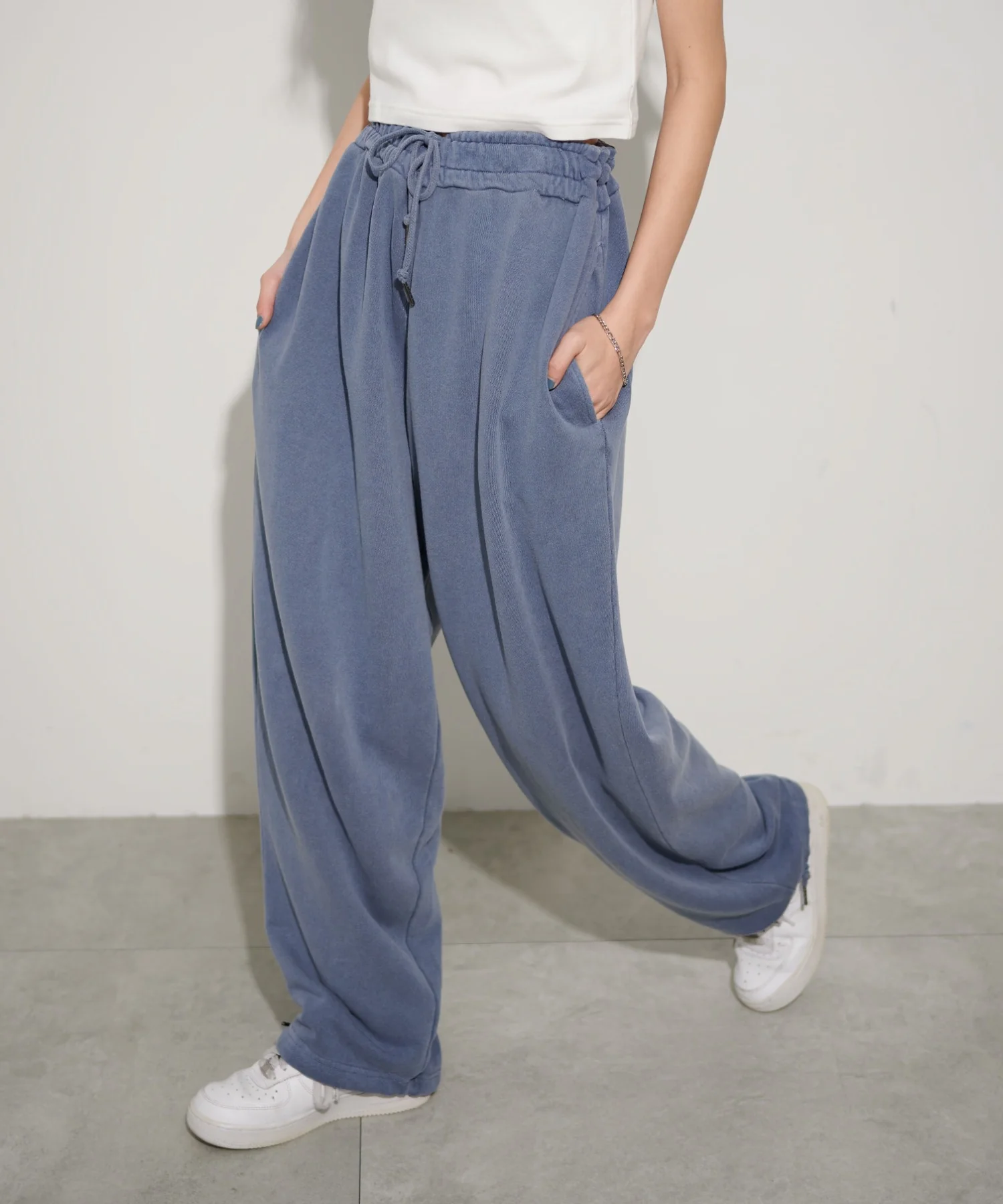 WIDE SWEAT PANTS - Image 35