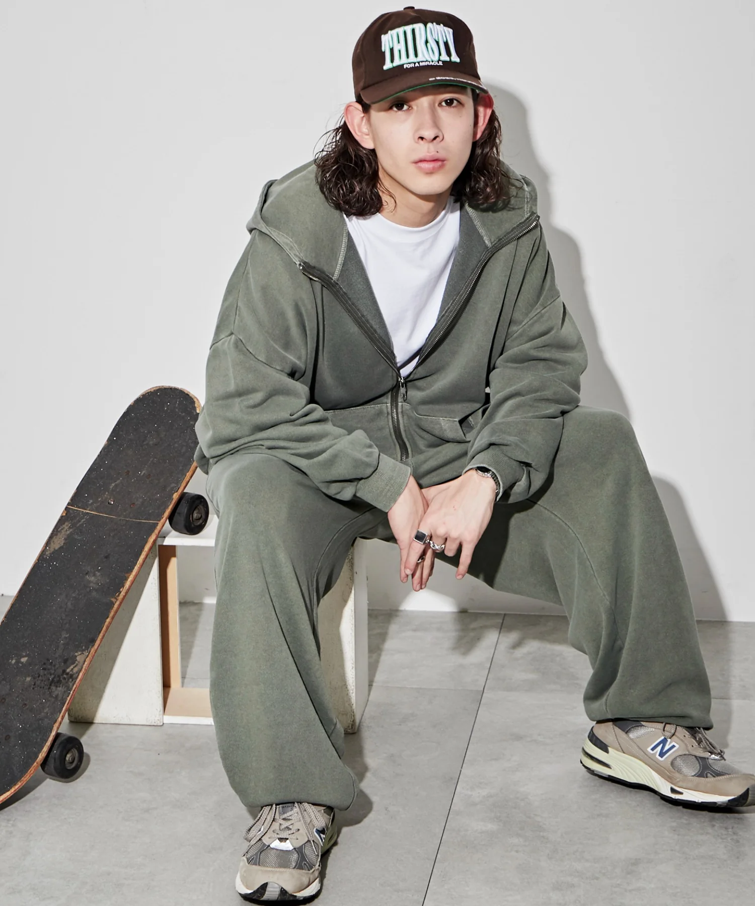 WIDE SWEAT PANTS - Image 9