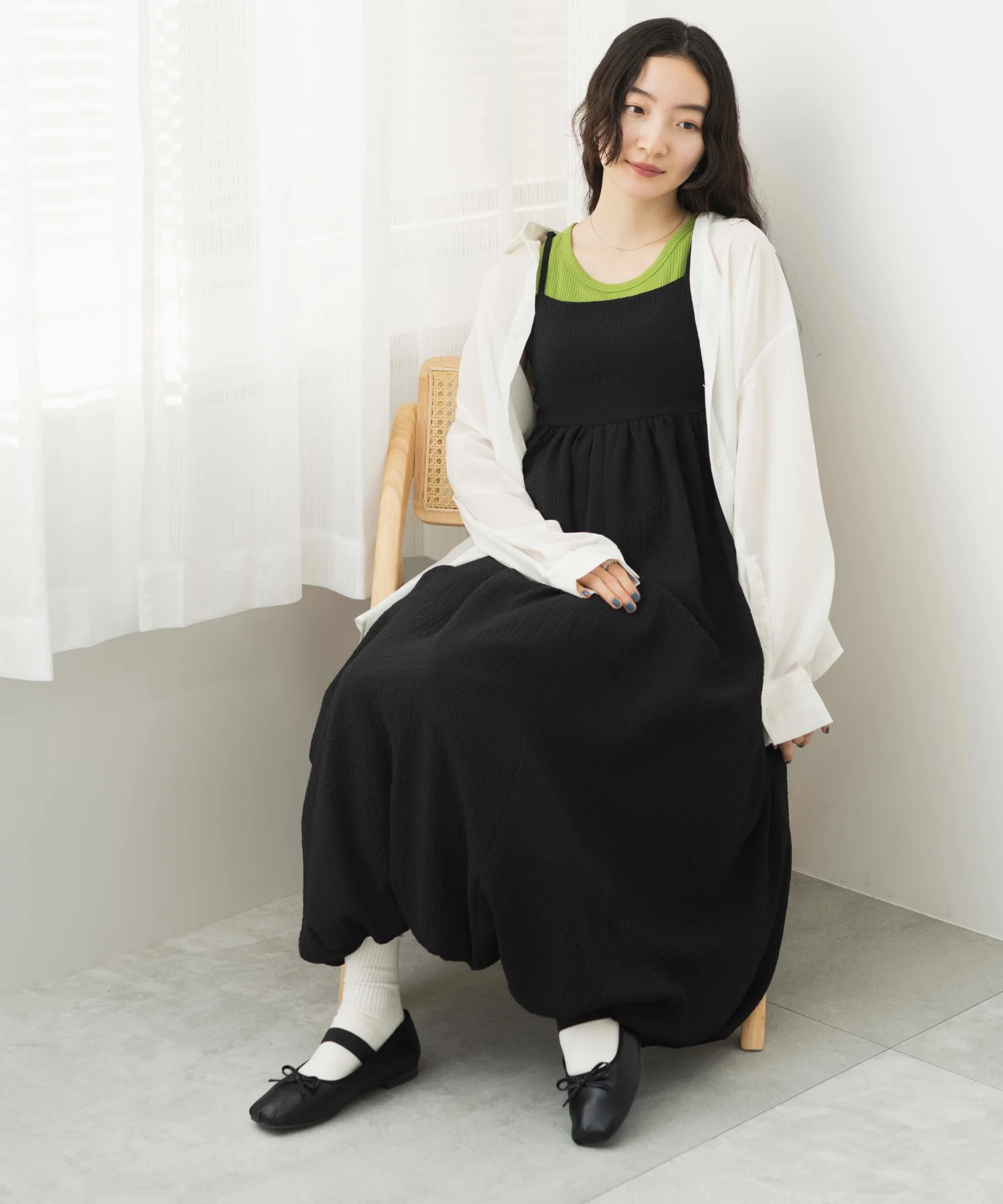 ベルト付きスクエアバレエシューズ - Image 10