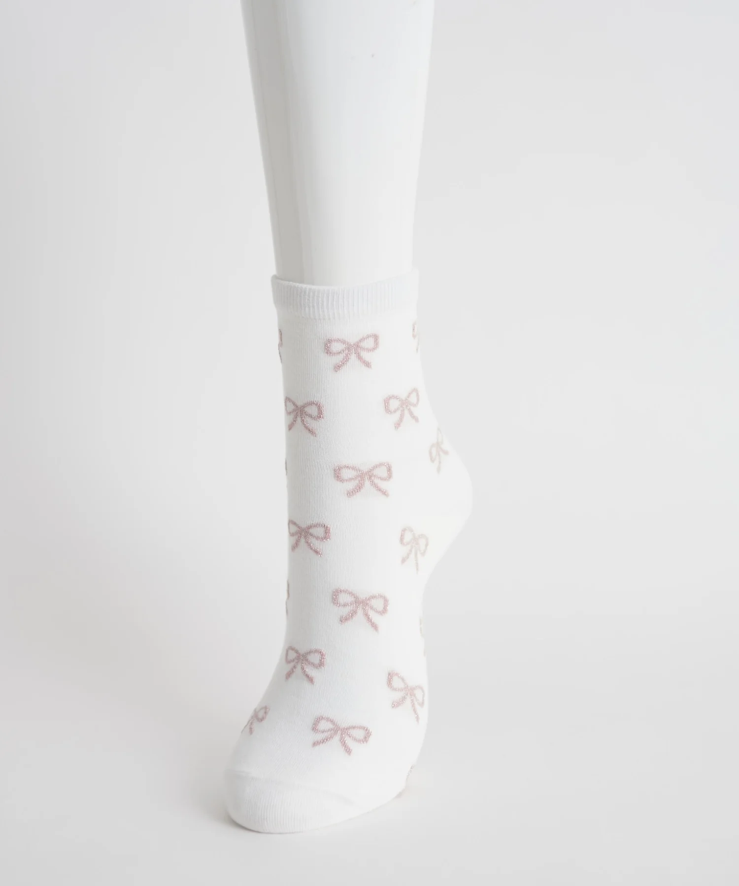 総柄リボンクルーソックス(23-25cm) - Image 4