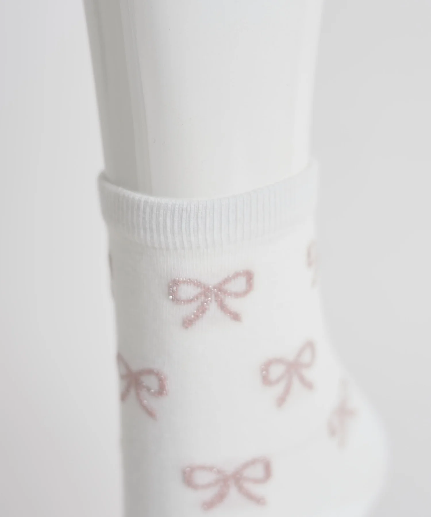 総柄リボンクルーソックス(23-25cm) - Image 5