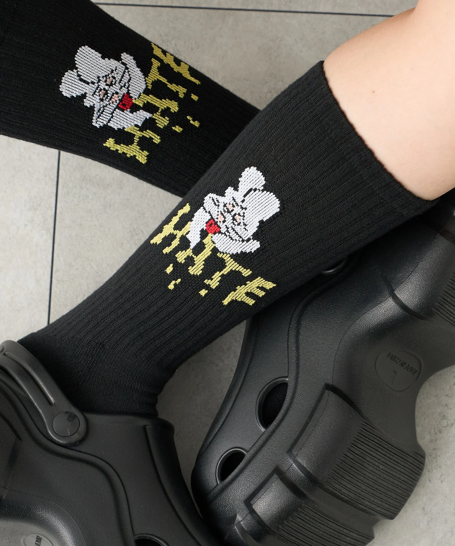 グラフィックデザインソックス（R）(25-27cm) - Image 4