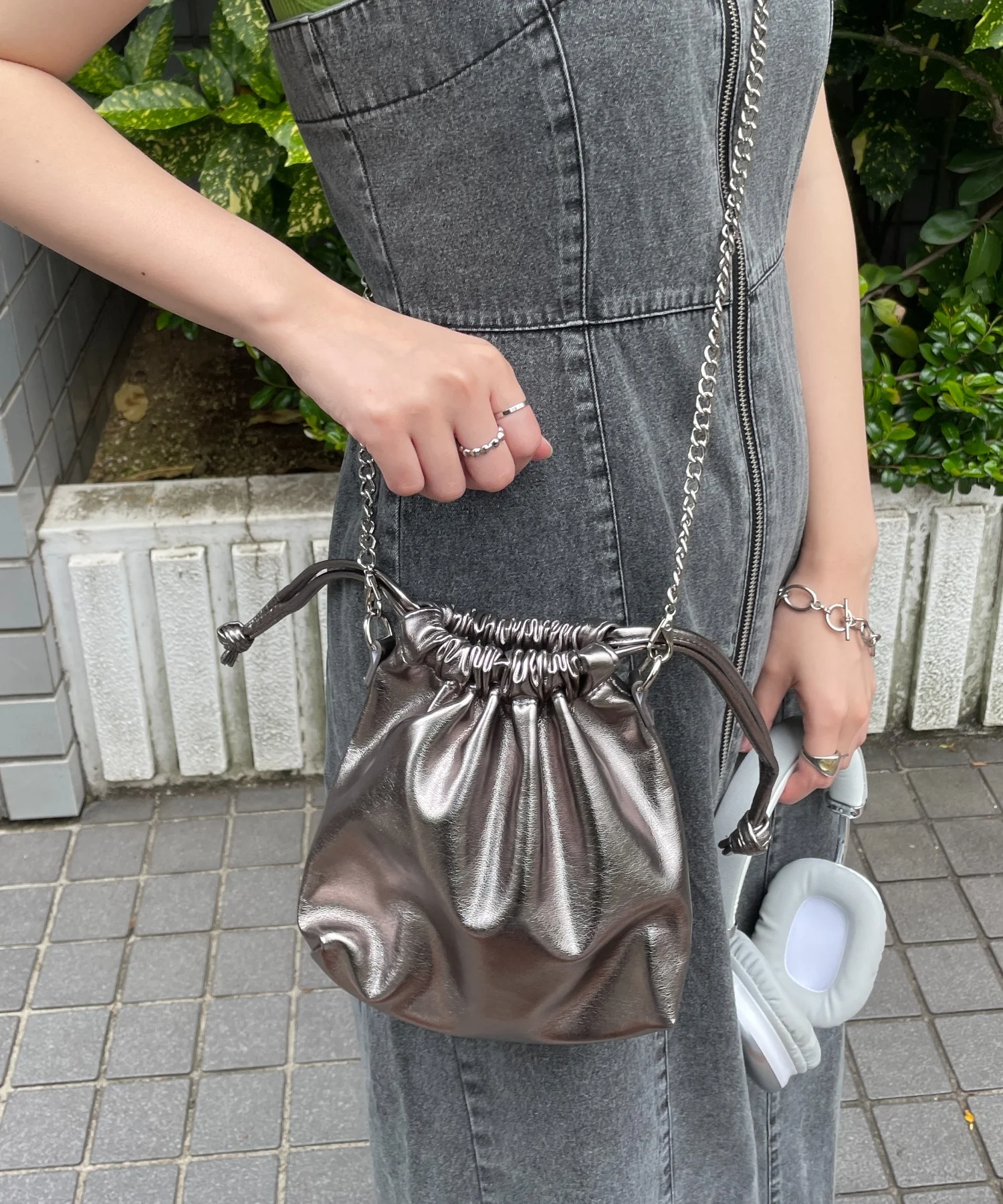 巾着チェーンショルダー - Image 8