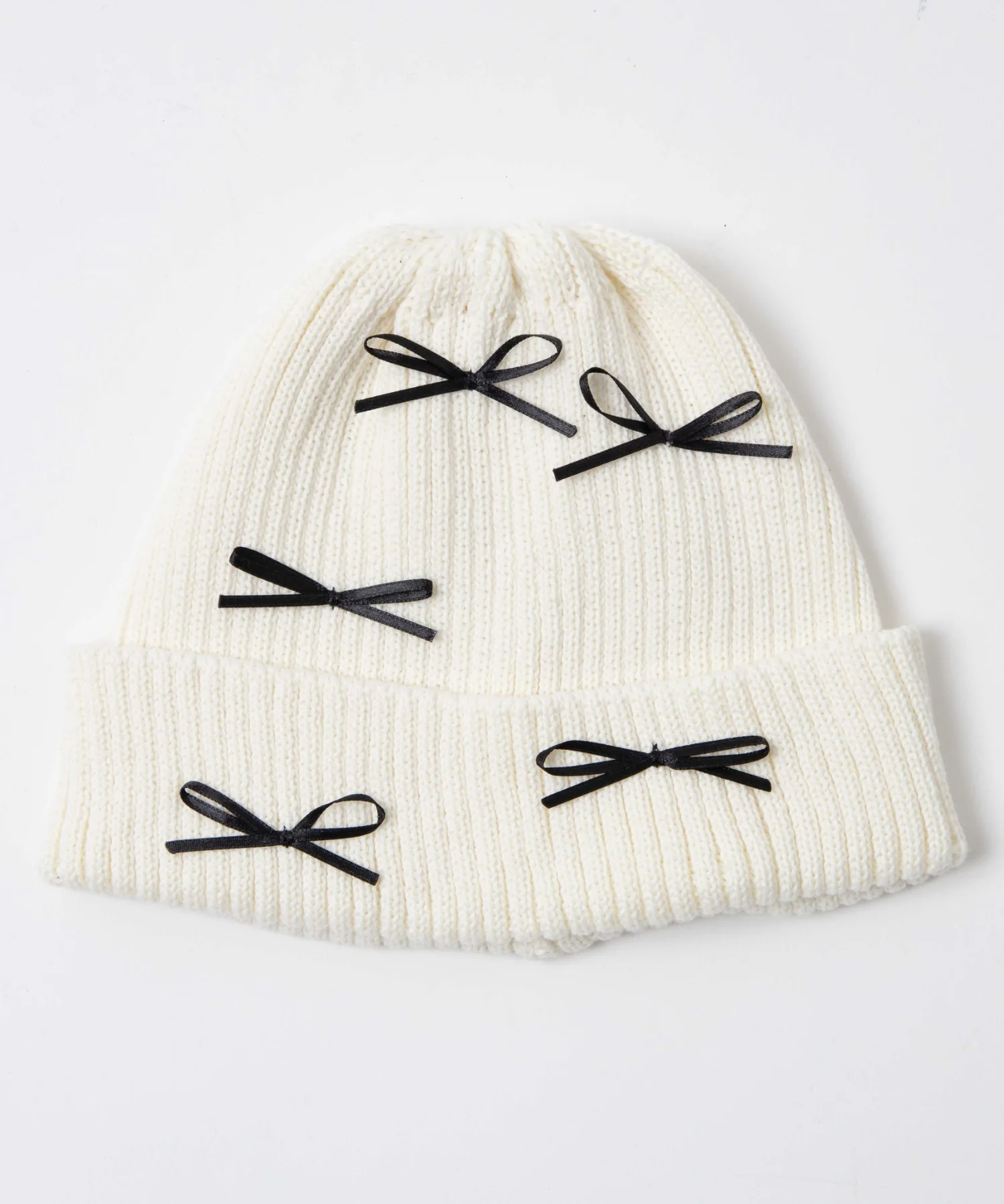 ribbon　knit　cap - Image 11