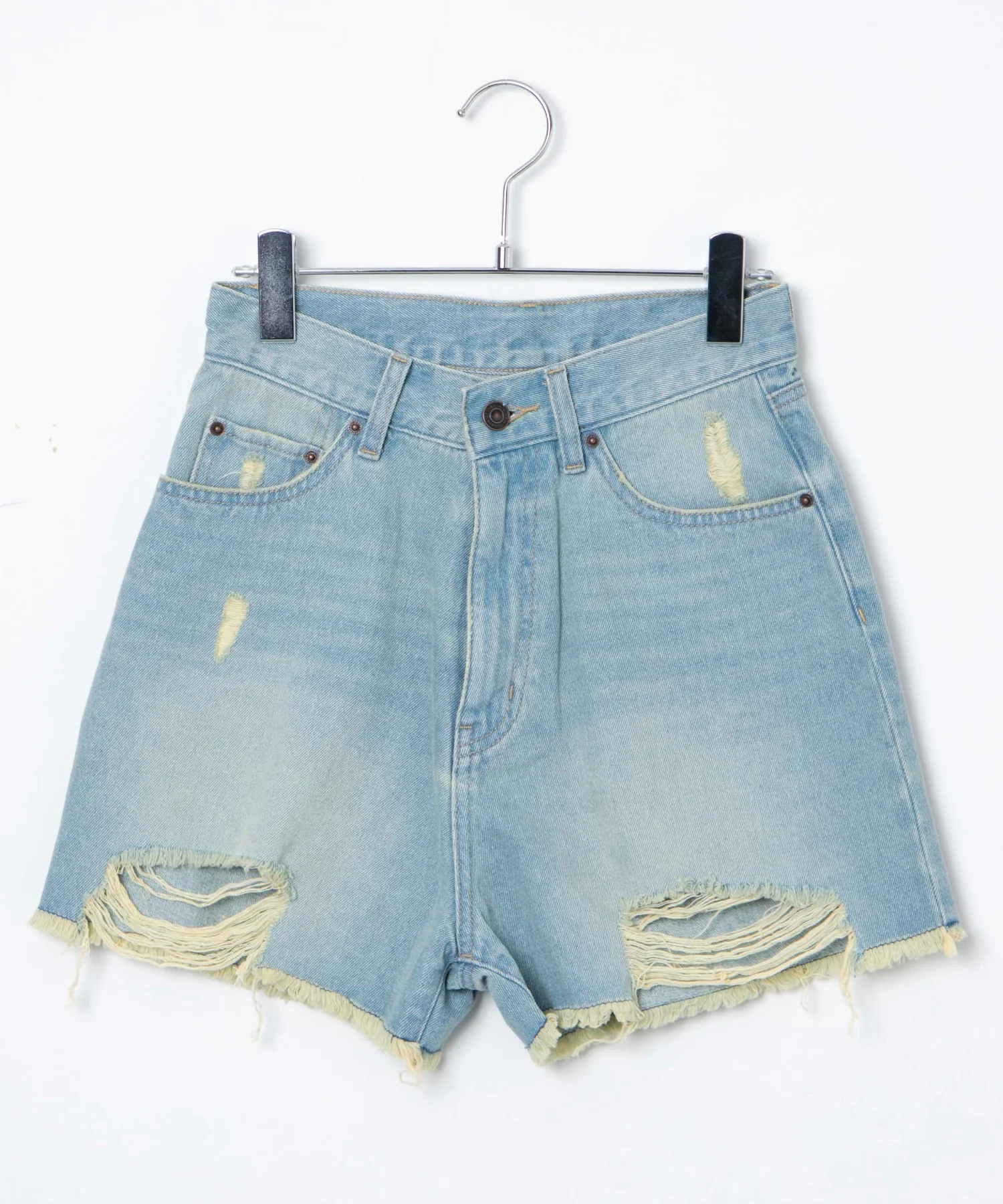 ダメージデニムショートパンツ - Image 25