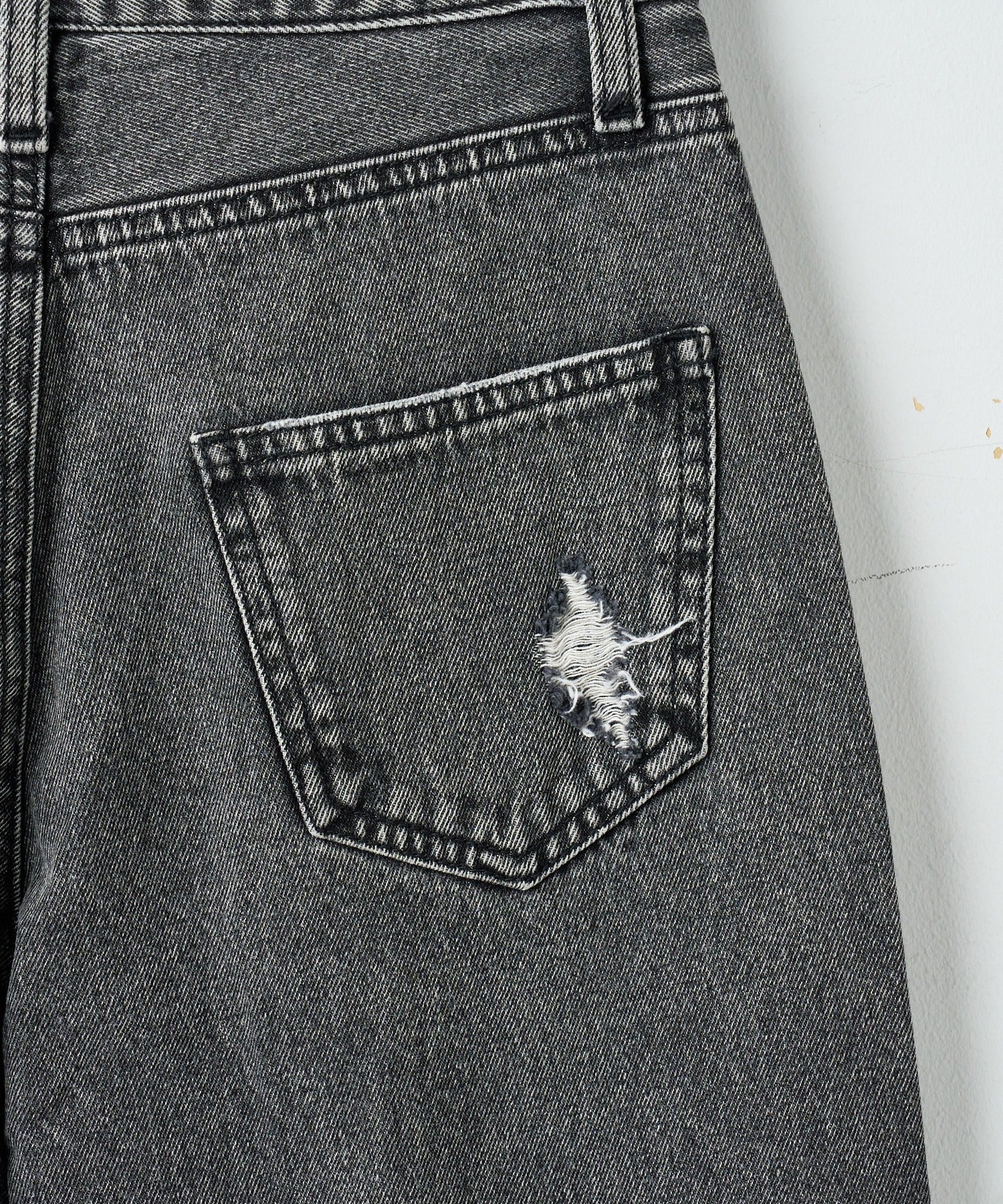 ヴィンテージウォッシュダメージデニムパンツ - Image 48