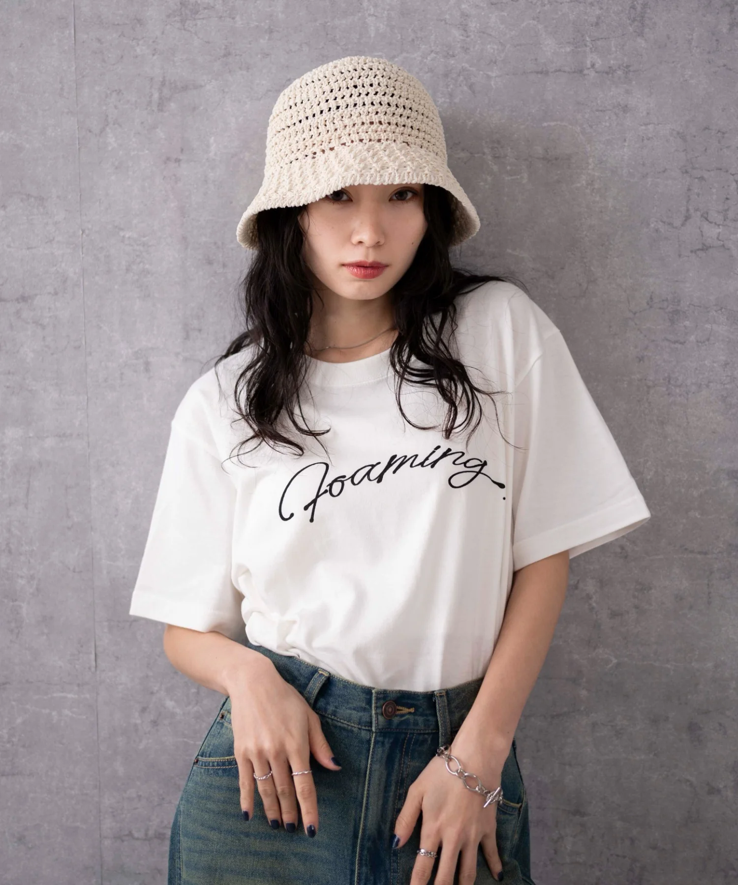クロシェ編みハット - Image 5