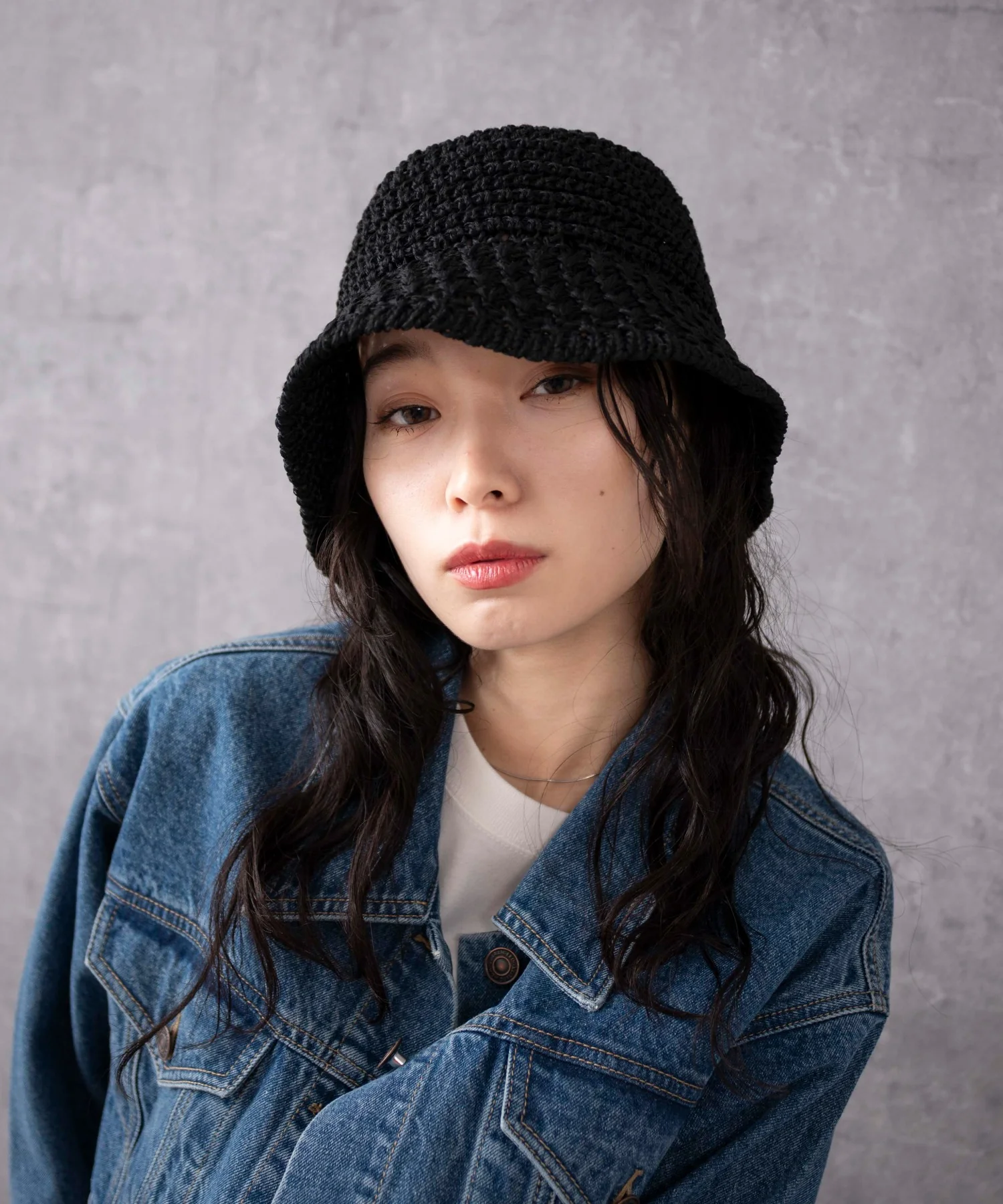 クロシェ編みハット - Image 6