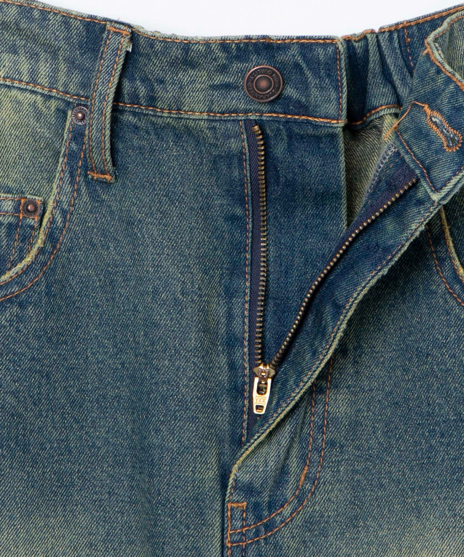 ヴィンテージウォッシュデニムロングスカート - Image 23