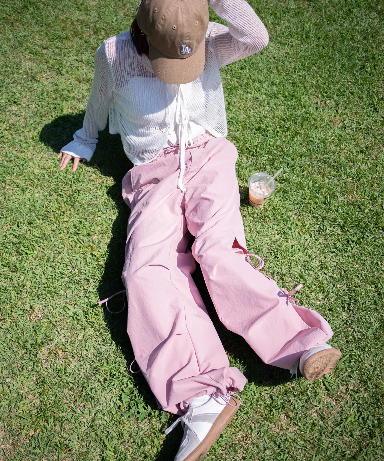 サイドリボンパラシュートパンツ - Image 14