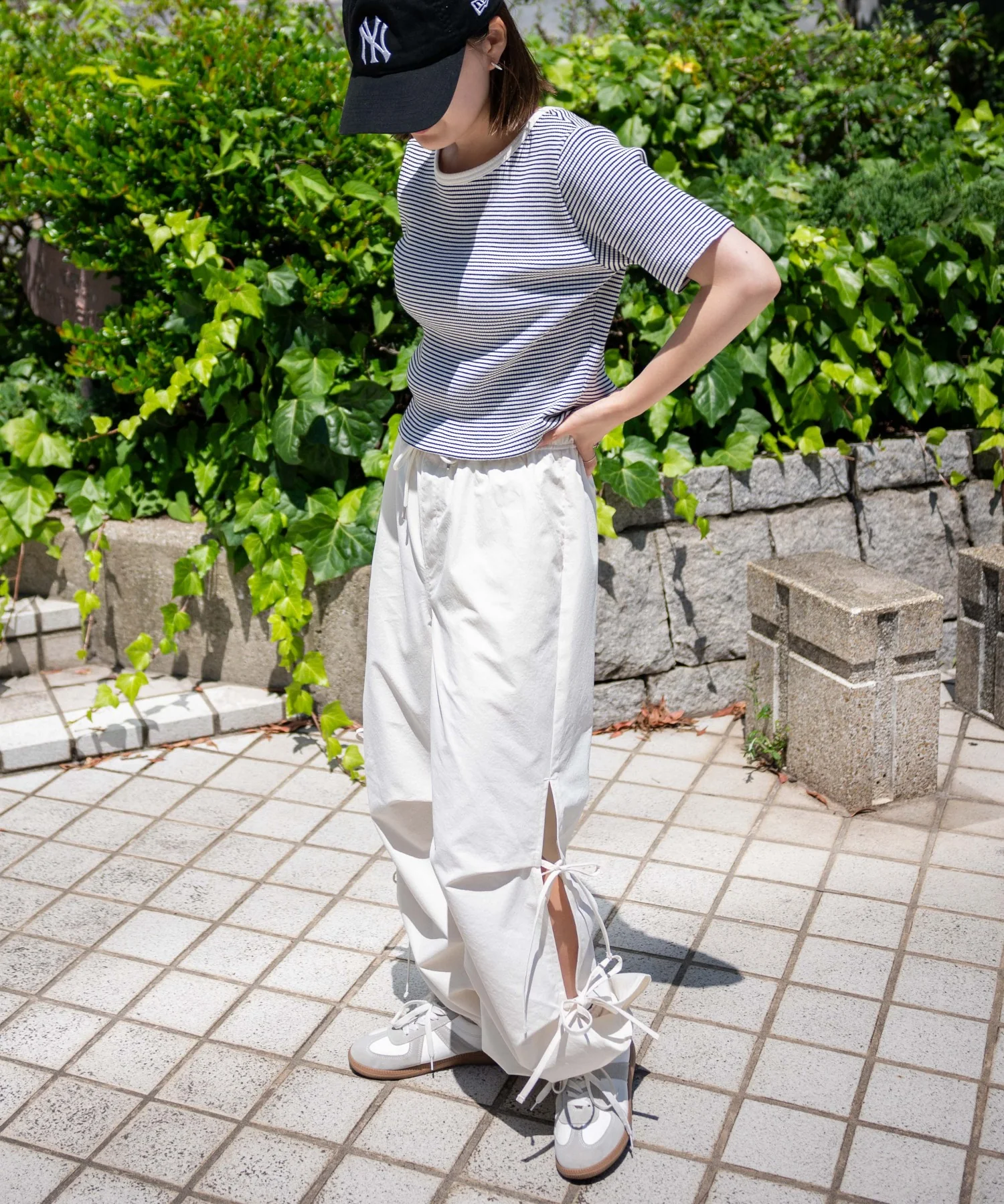 サイドリボンパラシュートパンツ - Image 22