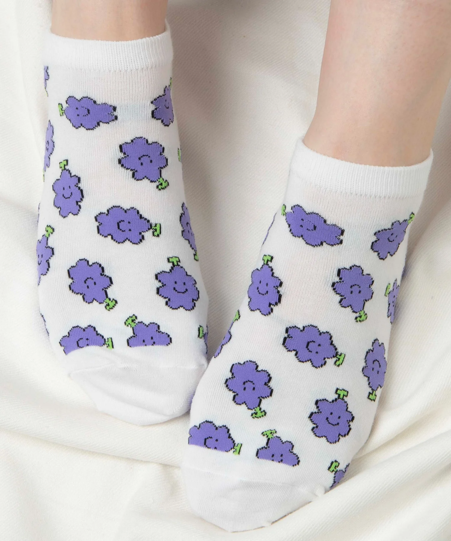 フルーツ総柄ショートソックス(23-25cm) - Image 3