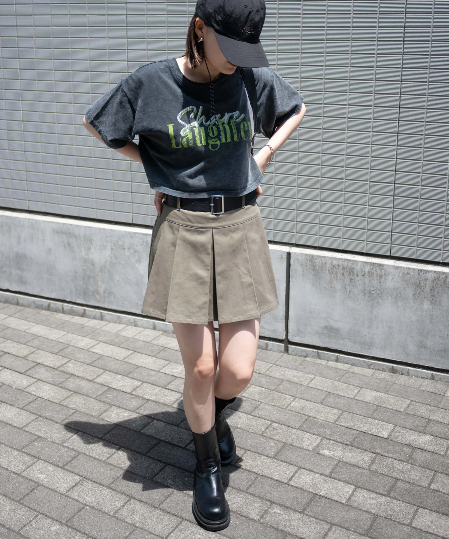 ベルト付チノプリーツスカパン - Image 16