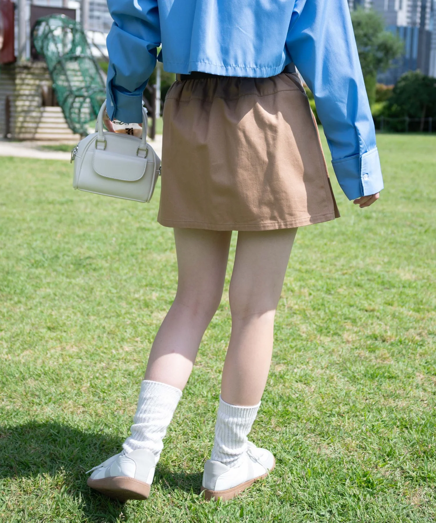 ベルト付チノプリーツスカパン - Image 7