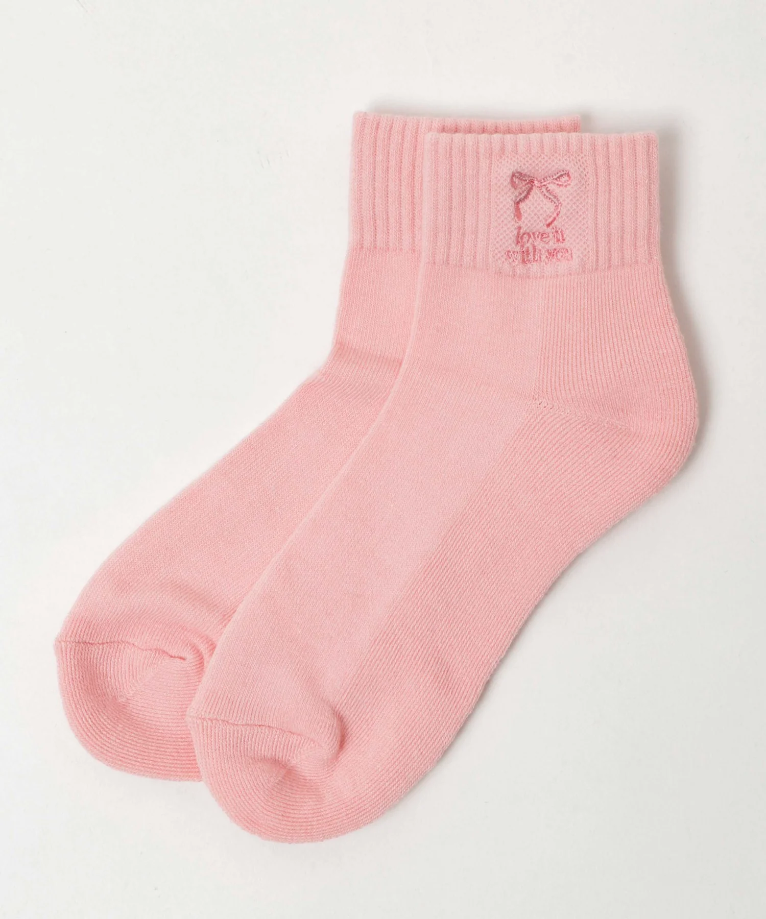 モチーフ刺繍アンクルソックス(23-25cm) - Image 6
