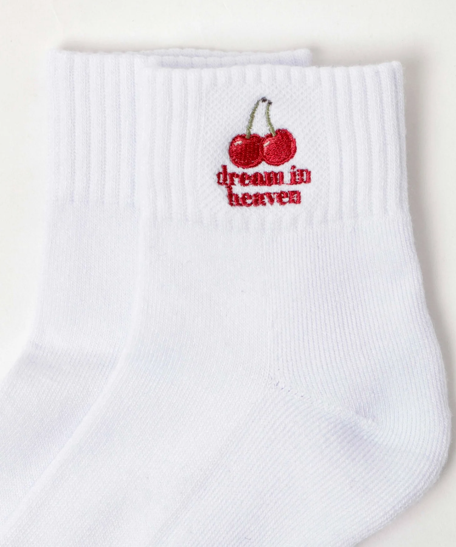 モチーフ刺繍アンクルソックス(23-25cm) - Image 9