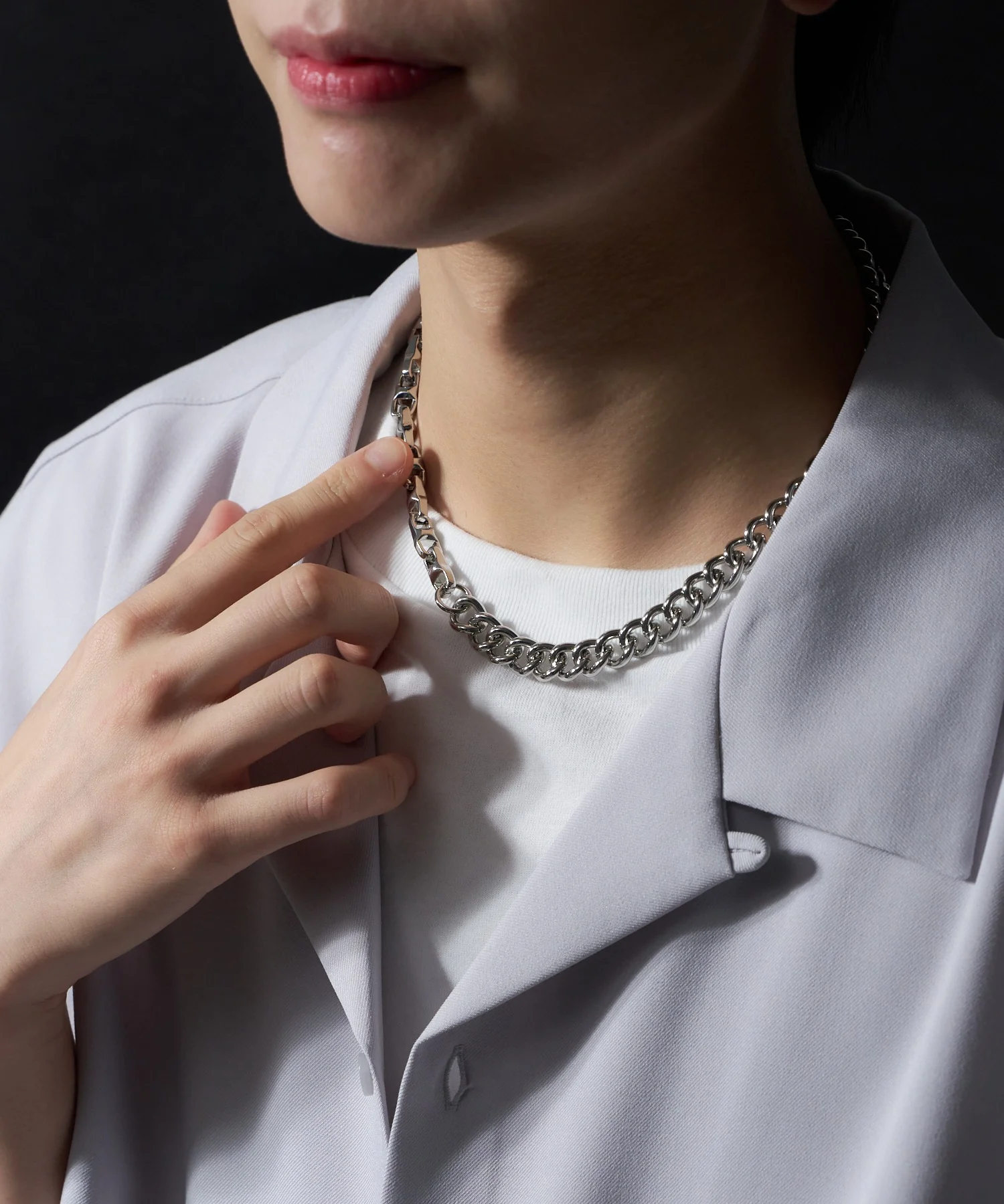 Mミックスチェーンネックレス - Image 18