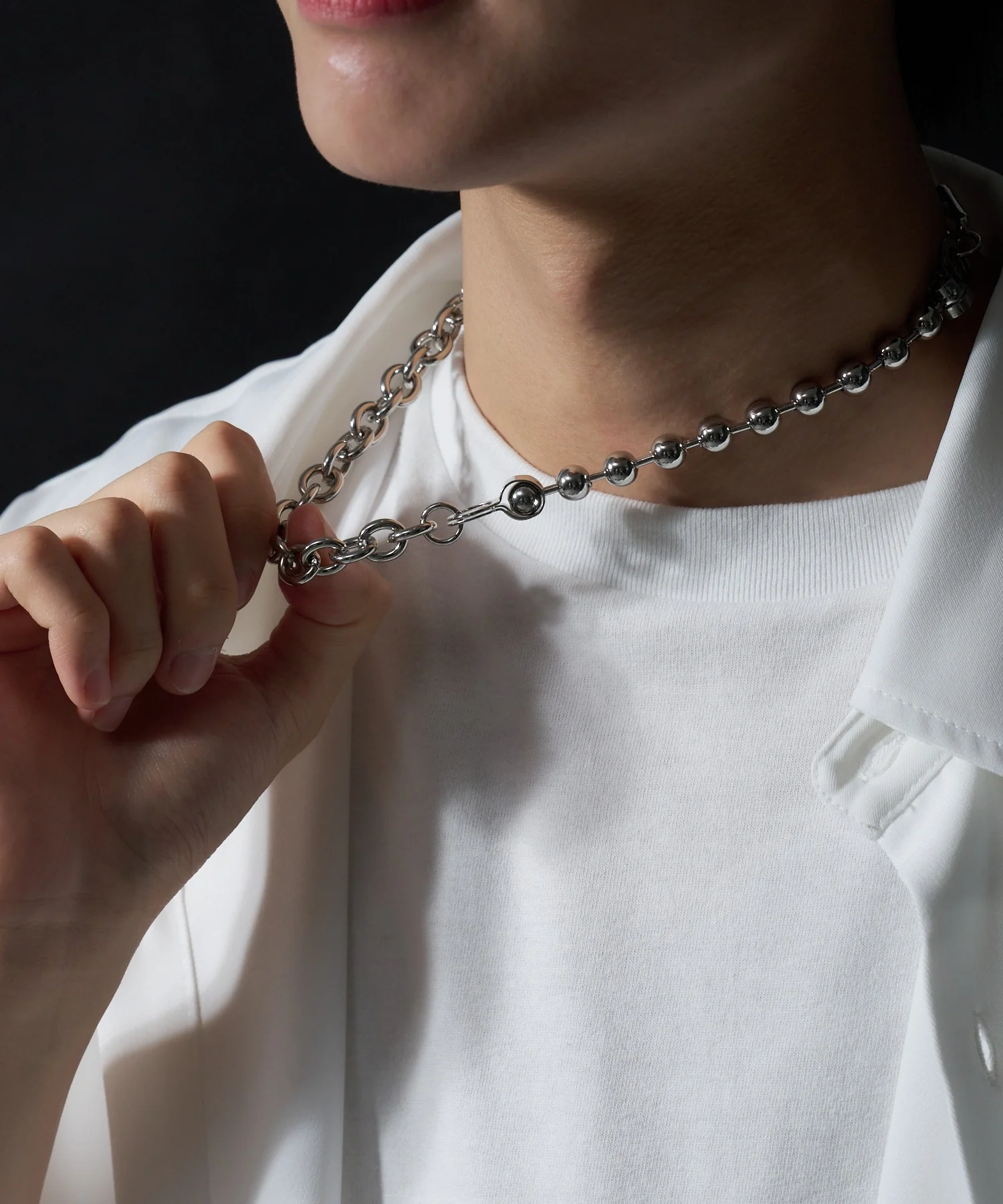 Mミックスチェーンネックレス - Image 23