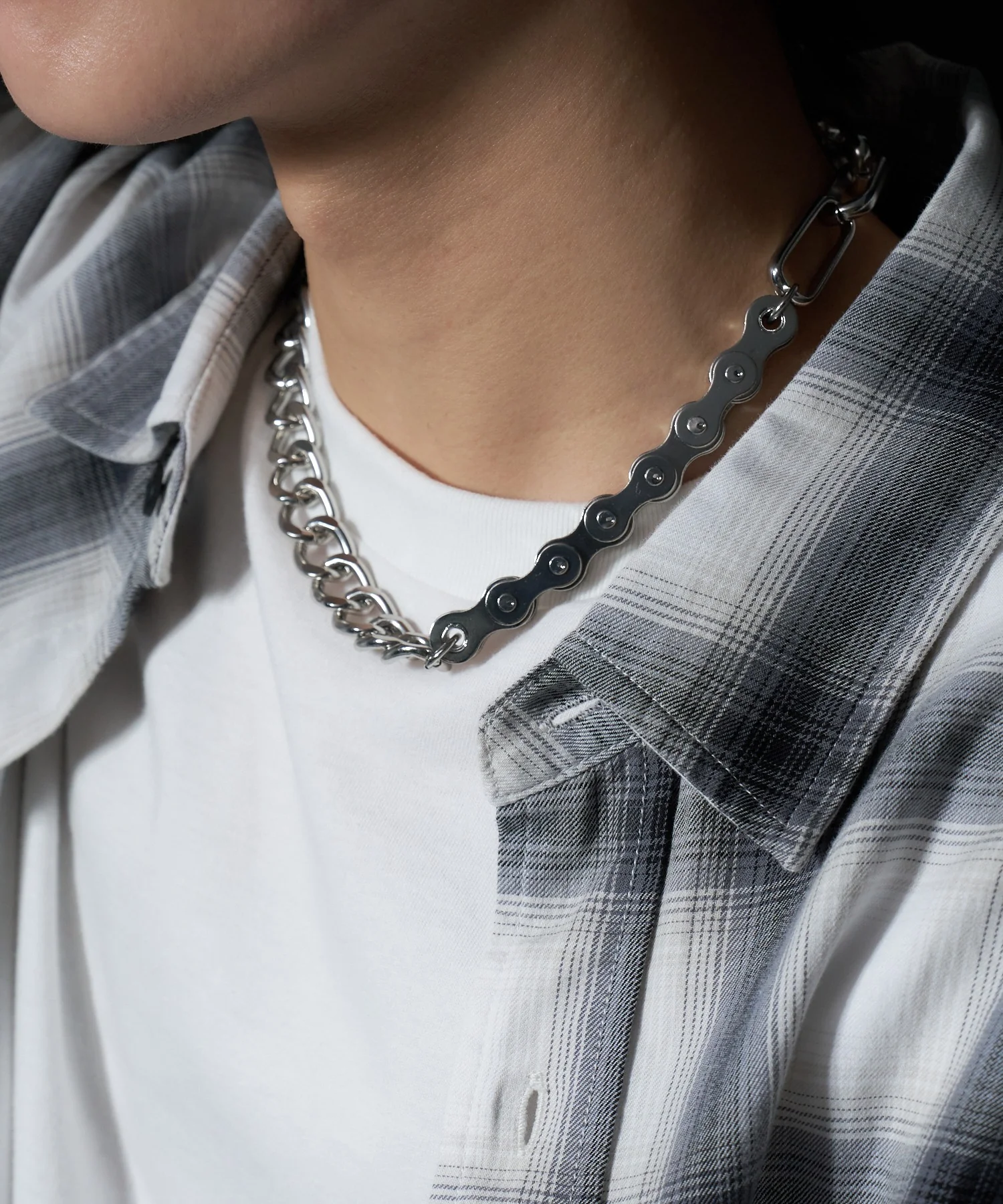 Mミックスチェーンネックレス - Image 26