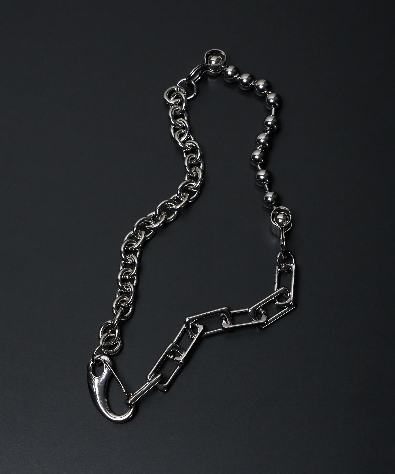 Mミックスチェーンネックレス - Image 3