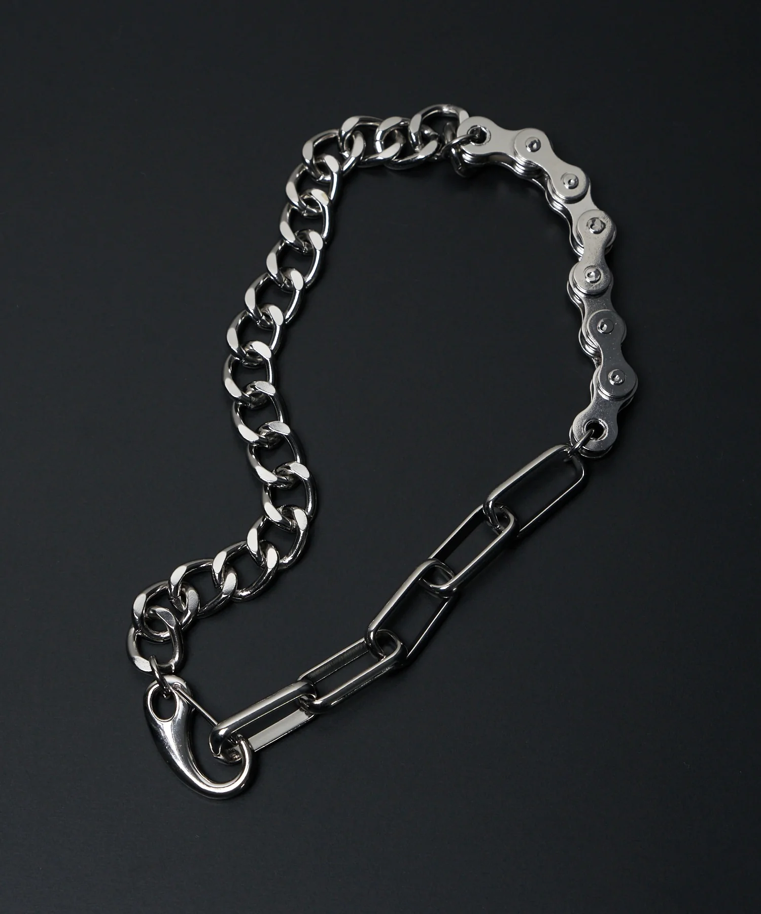 Mミックスチェーンネックレス - Image 4