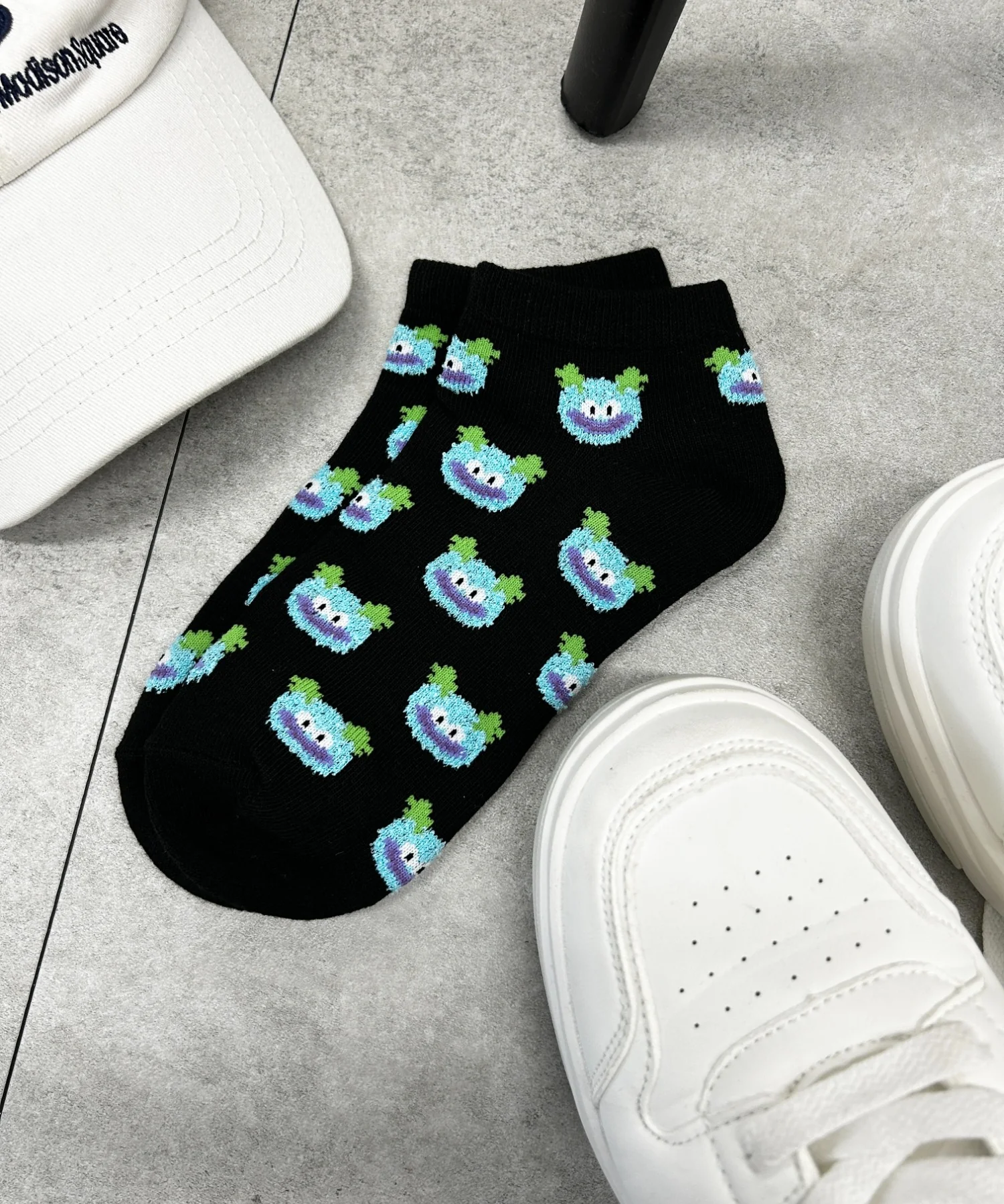 モンスター総柄ショートソックス(23-25cm) - Image 4