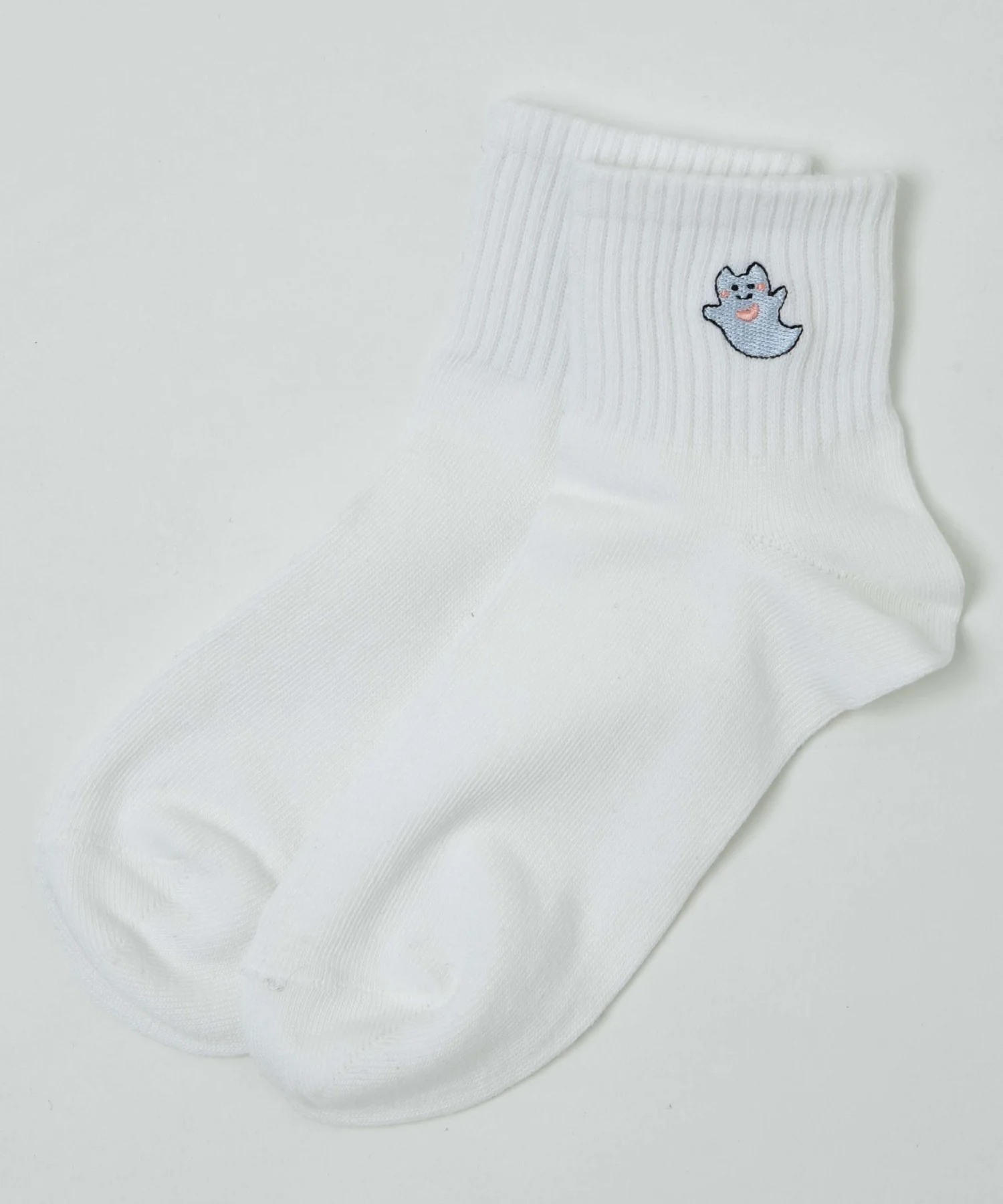 アニマル刺繍アンクル底パイルソックス(23-25cm) - Image 31