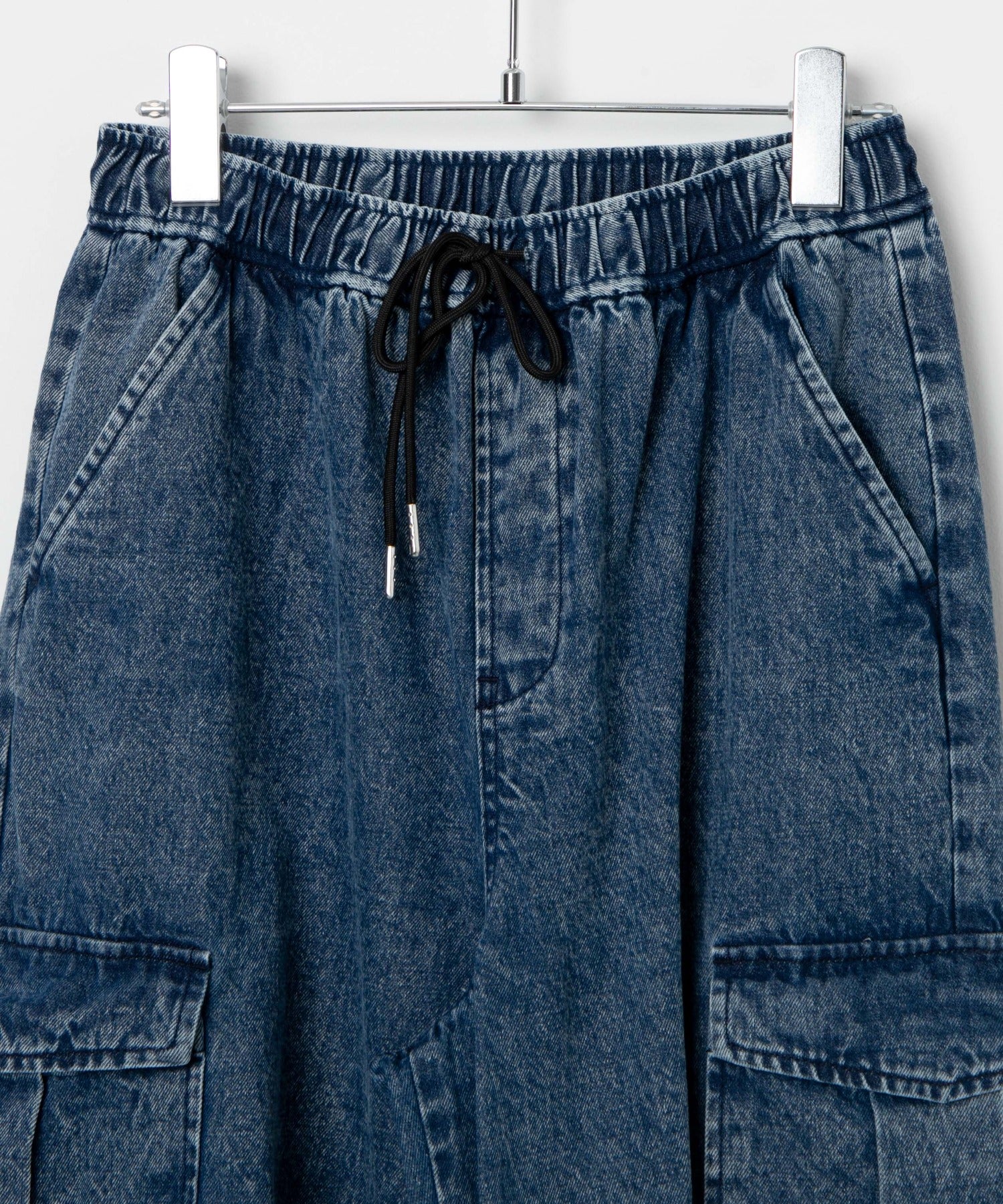 デニムパラシュートカーゴパンツ - Image 30