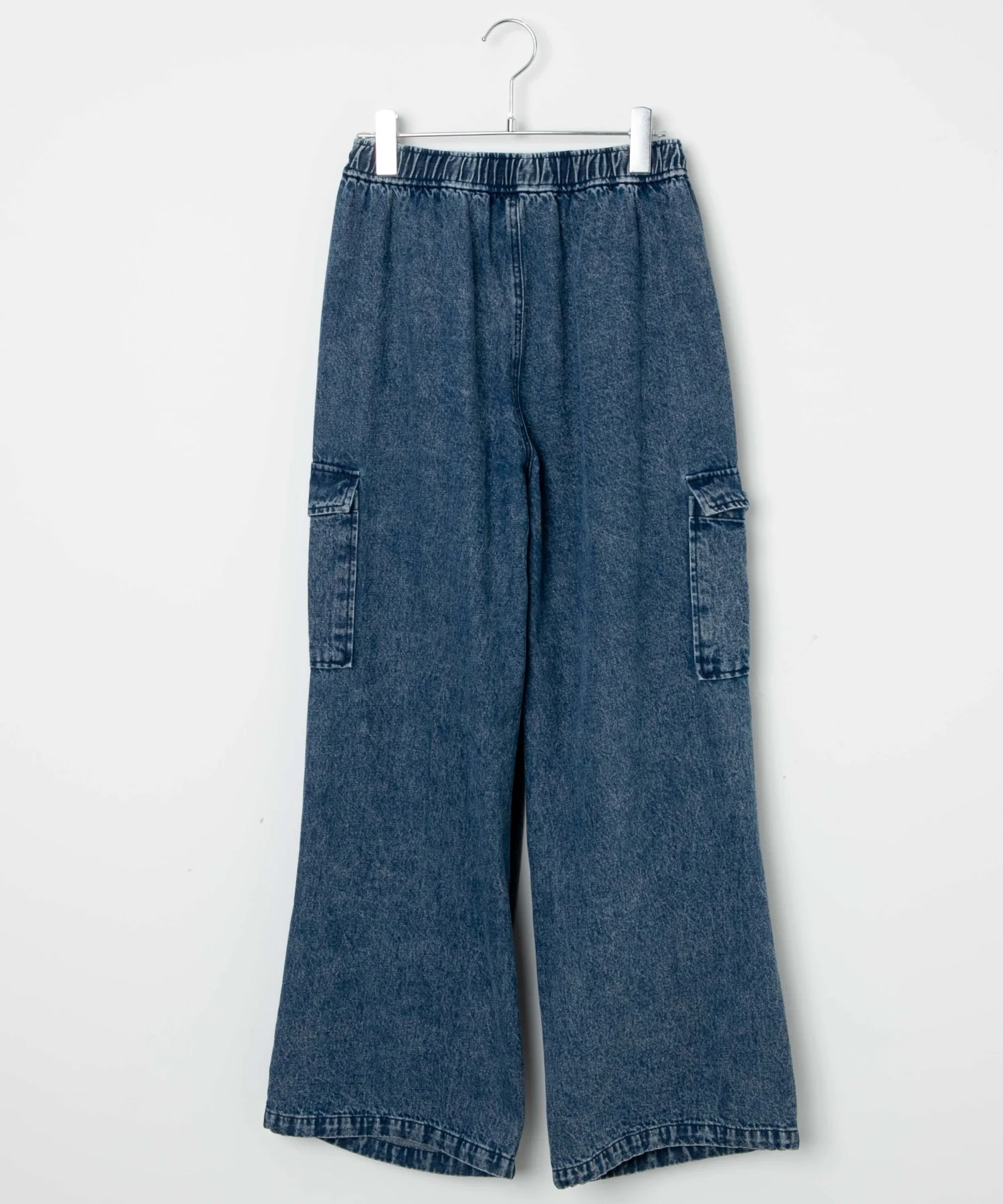 デニムパラシュートカーゴパンツ - Image 35