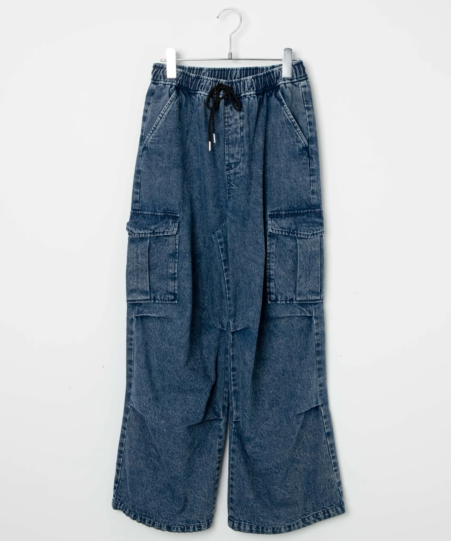 デニムパラシュートカーゴパンツ - Image 39