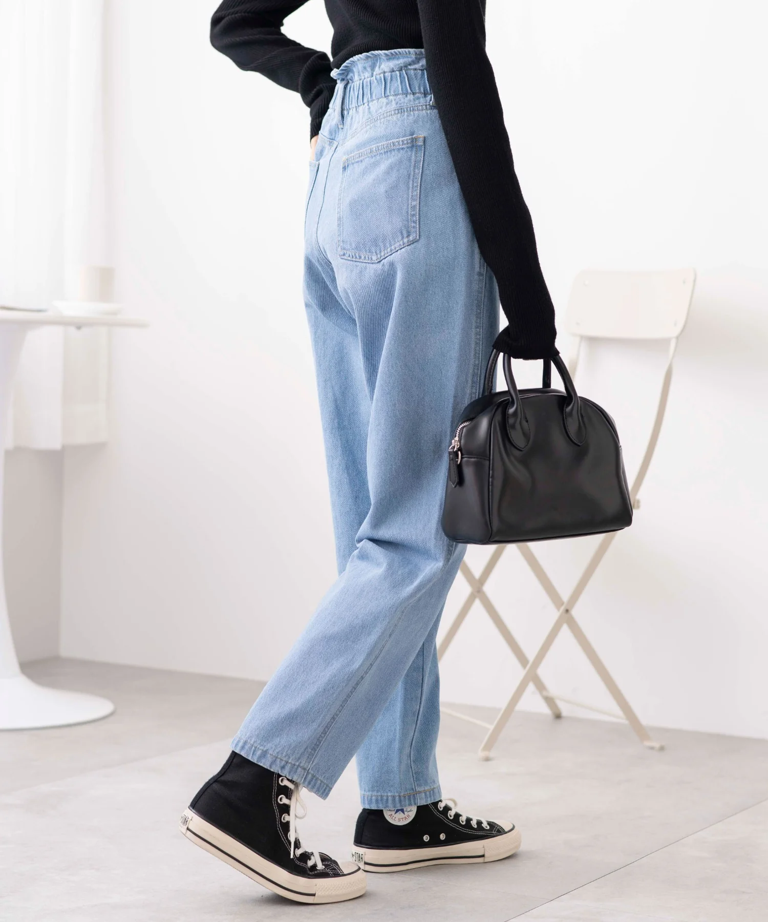 ウエストフリルマムデニムパンツ - Image 18