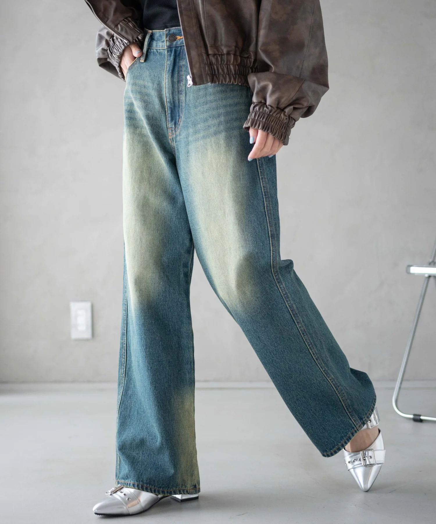 ストレートデニムパンツ - Image 21