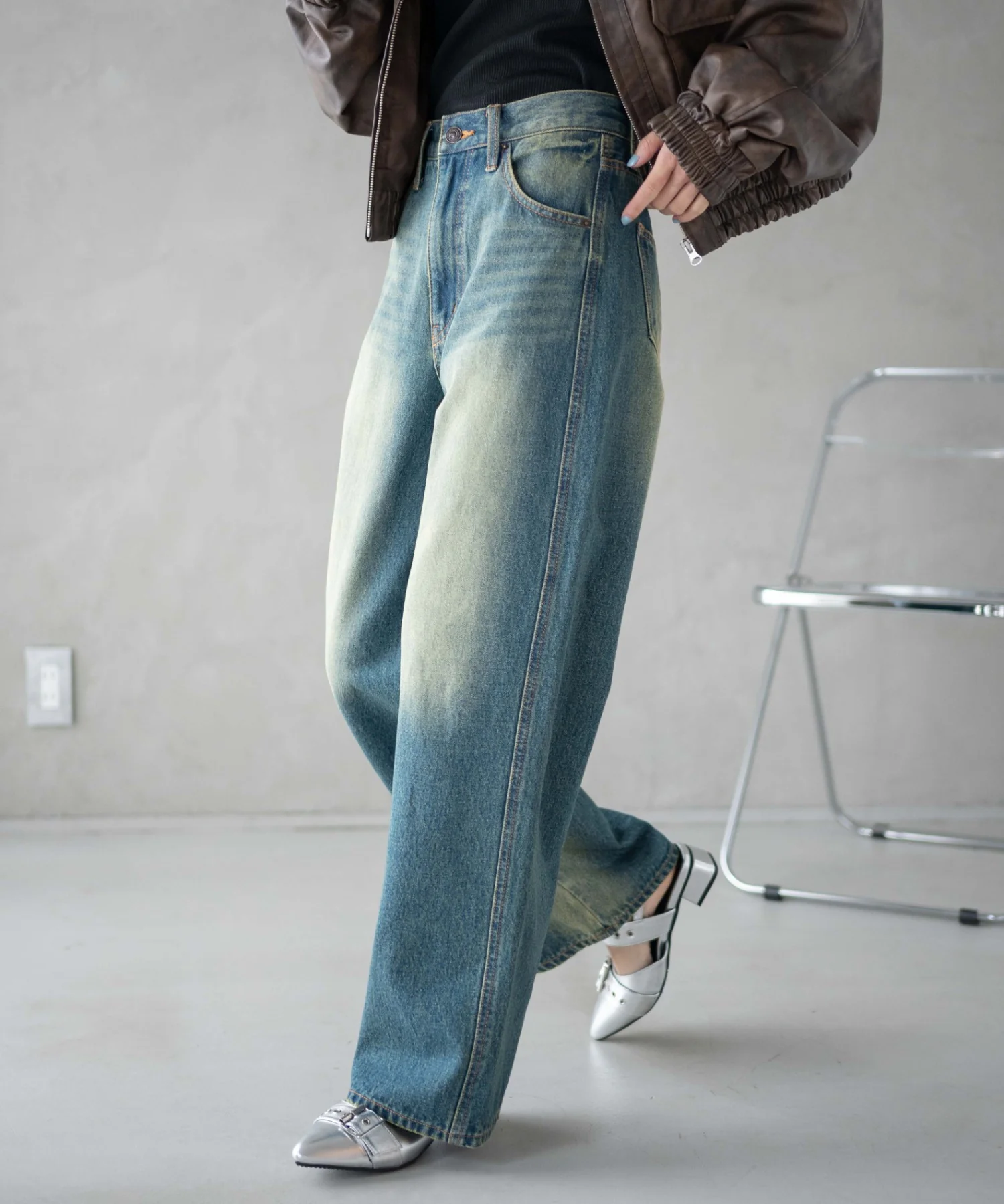 ストレートデニムパンツ - Image 22