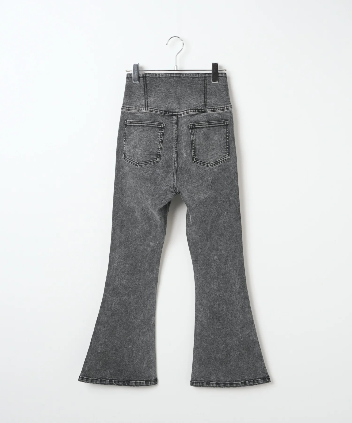 ハイウエストストレッチフレアデニムパンツ - Image 46