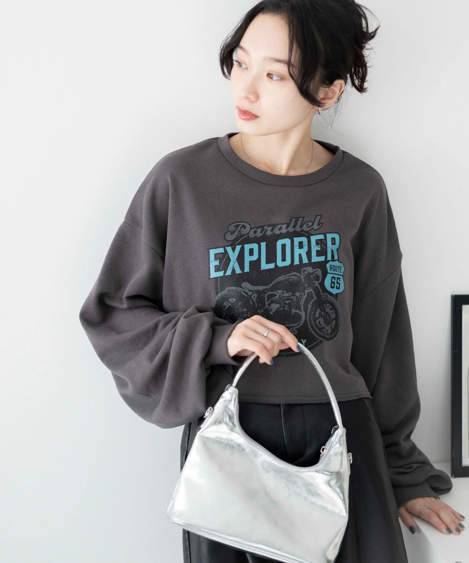 ヴィンテージライクショートスウェット - Image 17