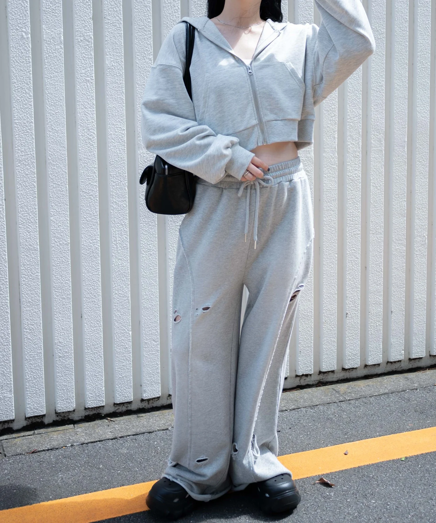 ショートジップパーカー - Image 14