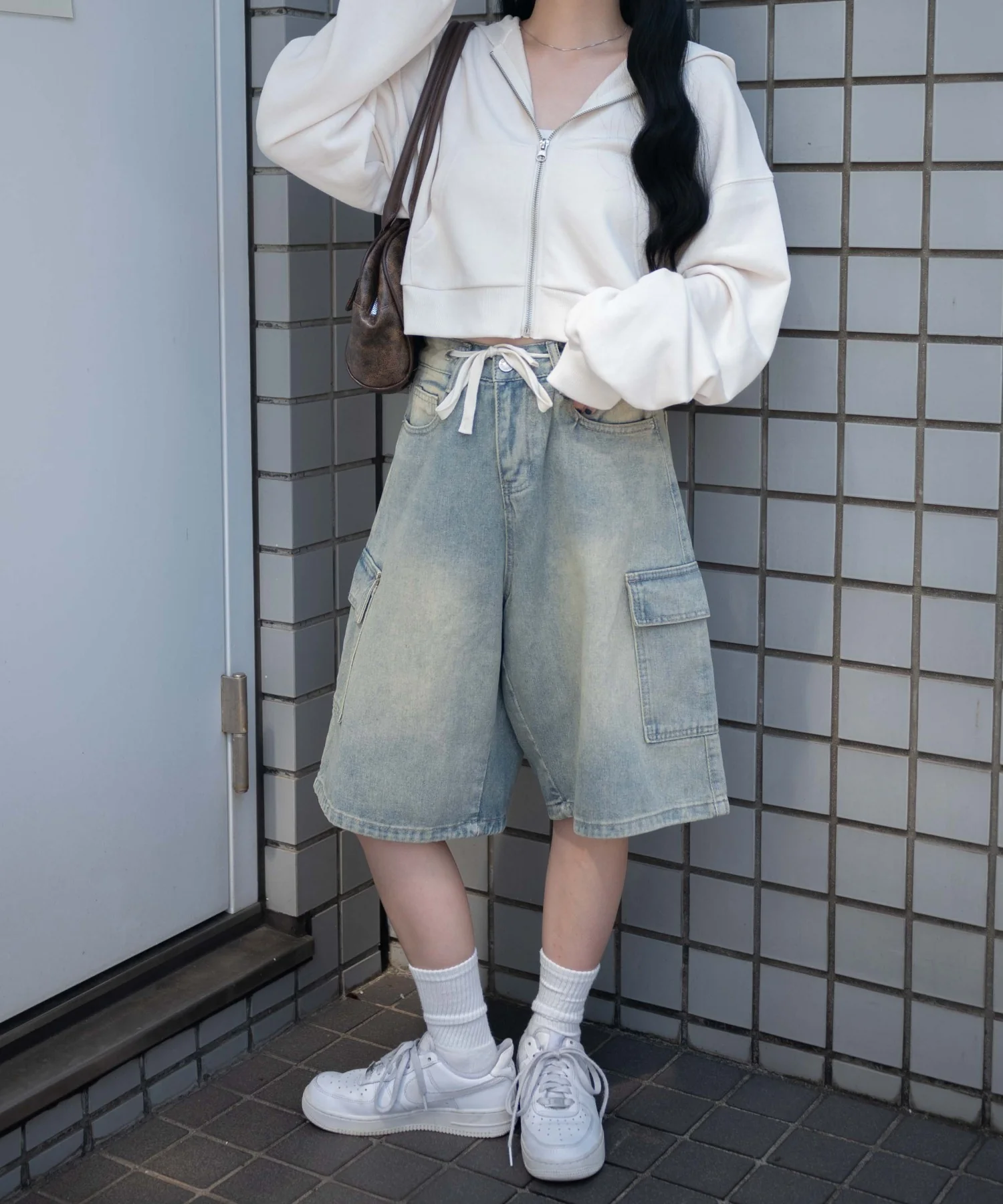 ショートジップパーカー - Image 18