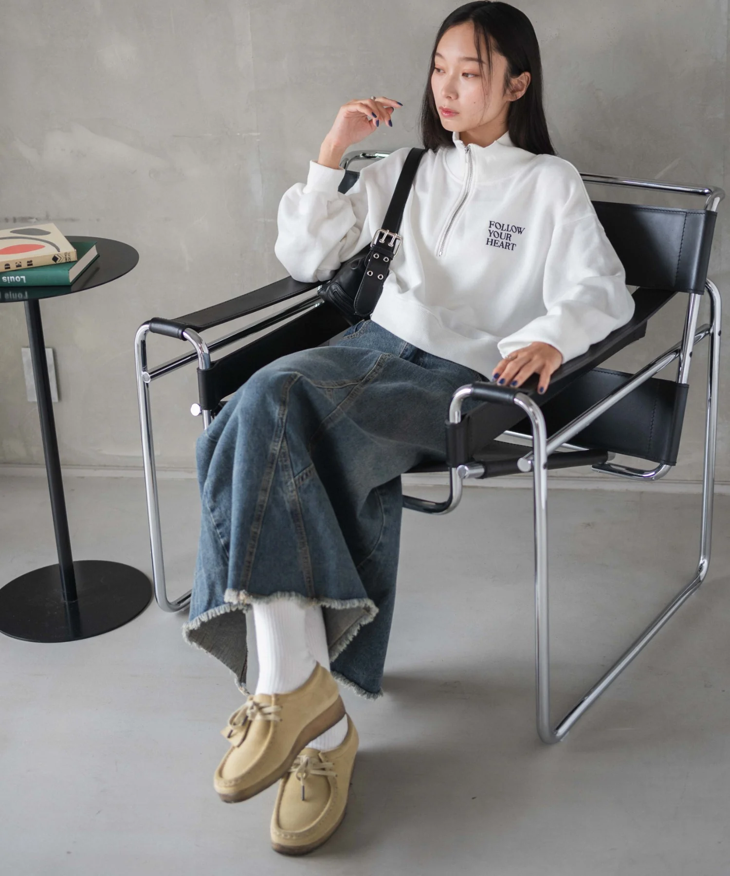 ハーフジップショートスウェット - Image 50