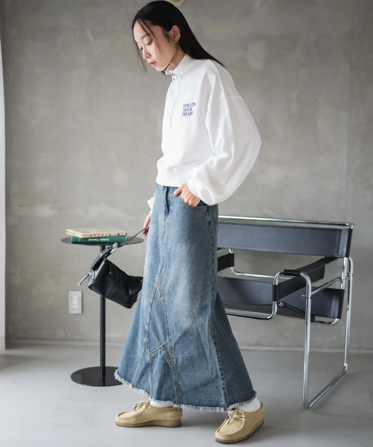 ハーフジップショートスウェット - Image 51