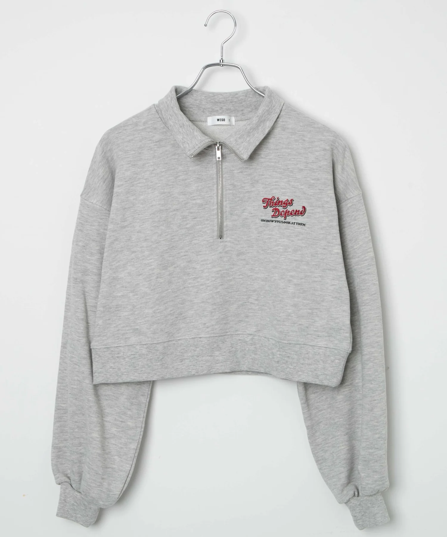 ハーフジップショートスウェット - Image 81