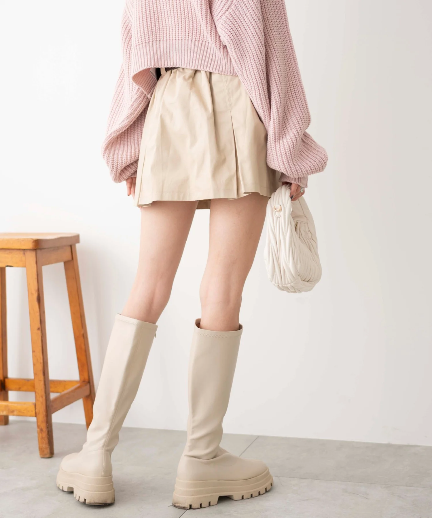 ベルト付チノプリーツスカパン - Image 7